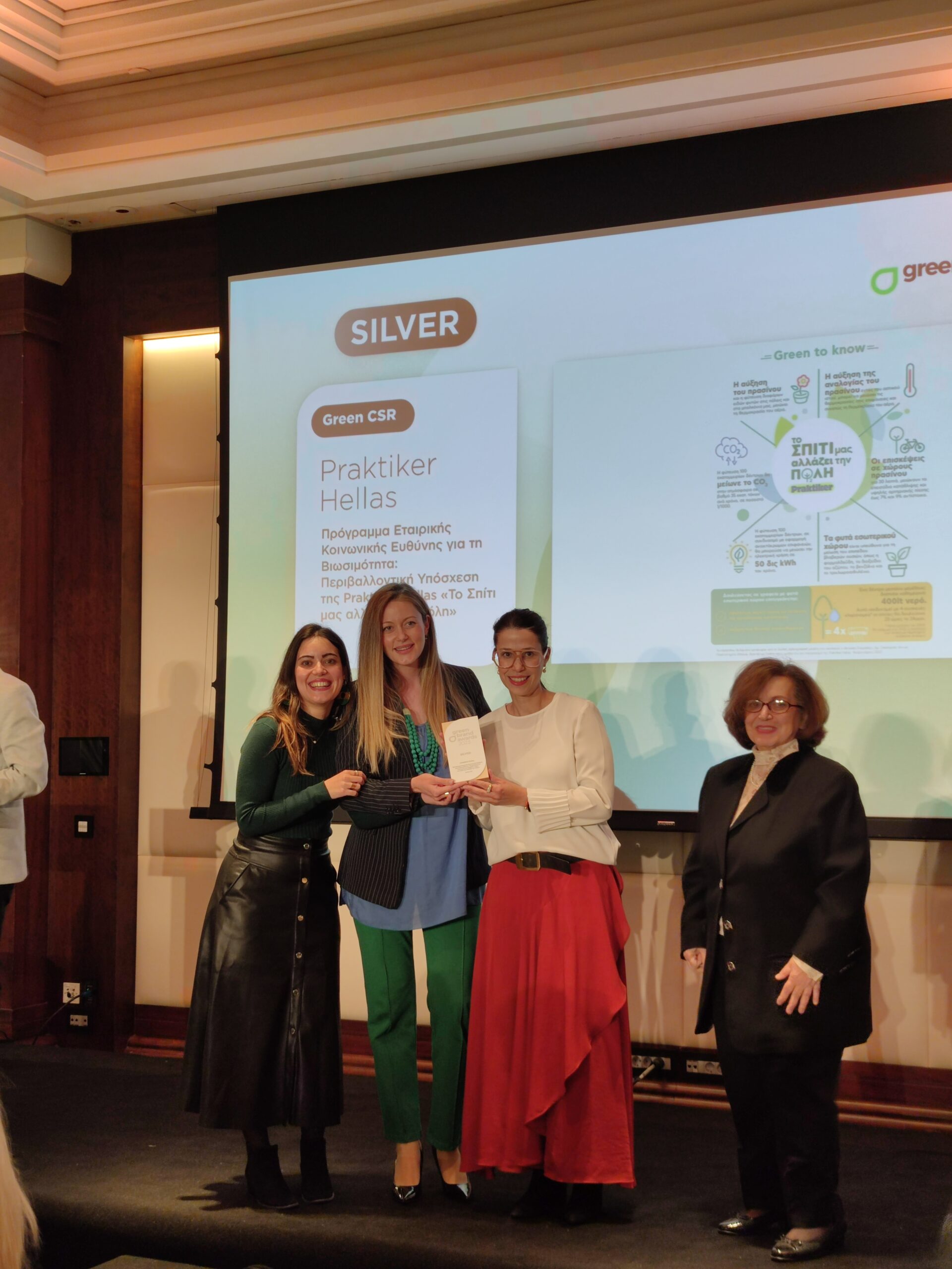 Praktiker Hellas: Διάκριση στα Green Brand Awards 2023