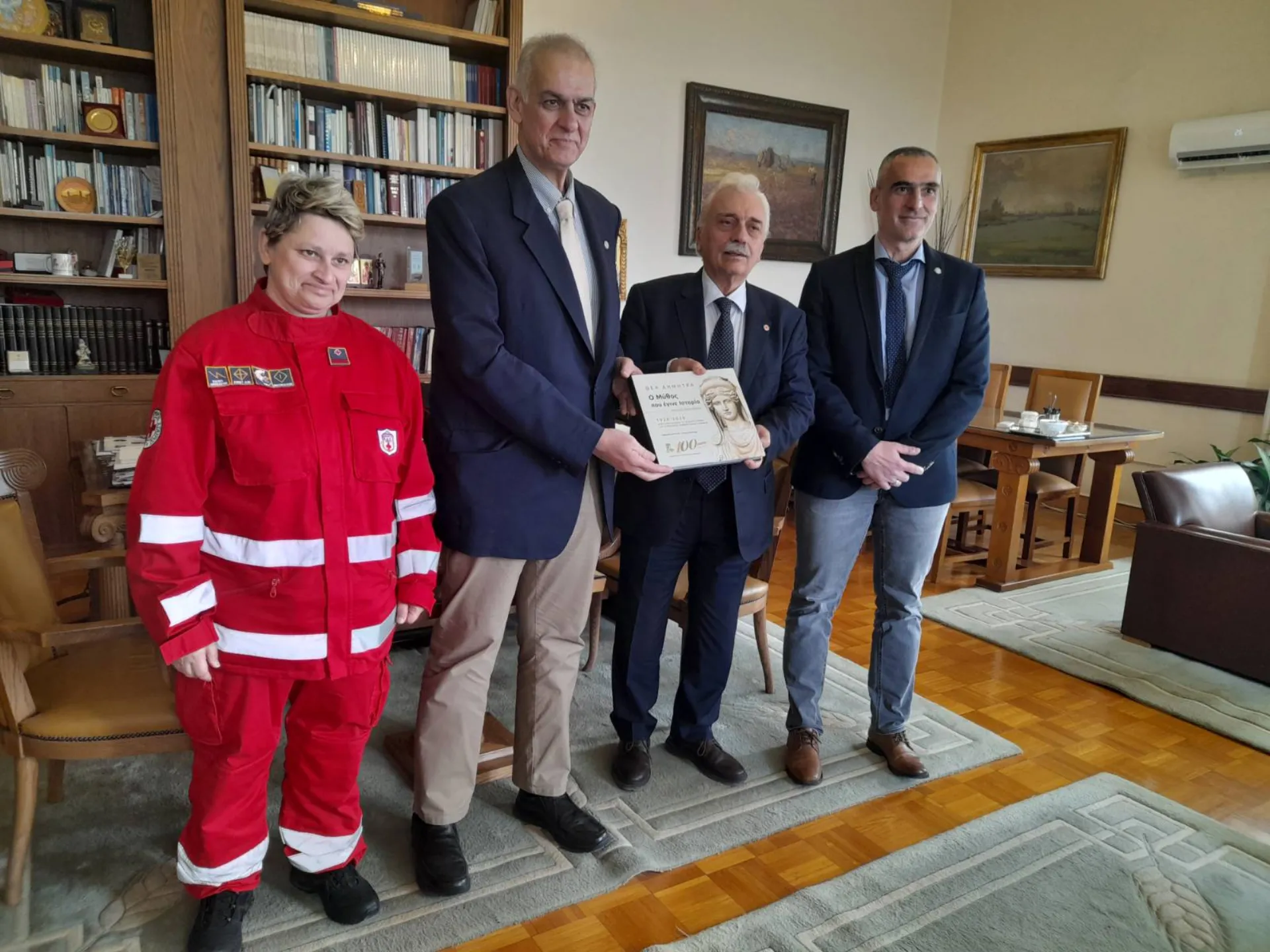 EEΣ: Απονομή των πιστοποιητικών στο προσωπικό του Γεωπονικού Πανεπιστημίου