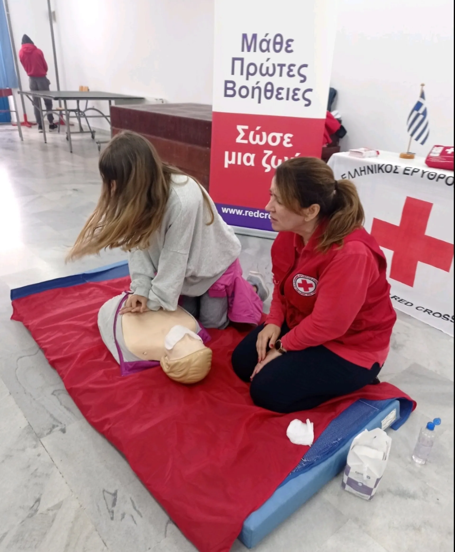 Εκπαίδευση μαθητών στην Αμοργό στις Πρώτες Βοήθειες 