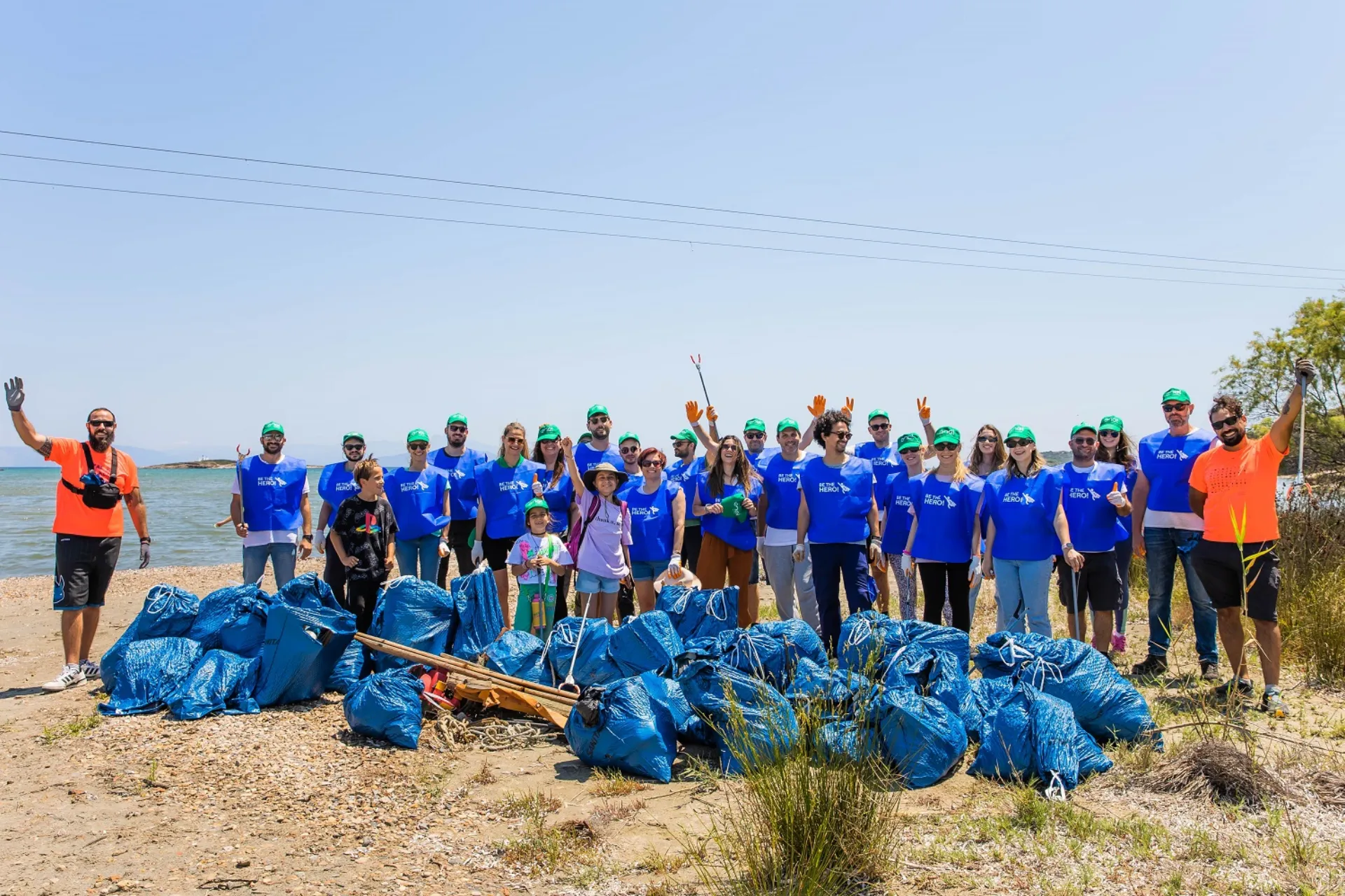 ENEL Green Power Hellas: Εθελοντική δράση στον υδροβιότοπο της Βραυρώνας