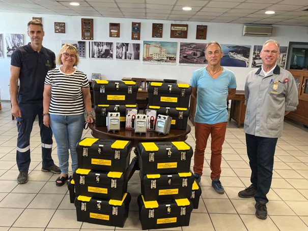 Δωρεά στο 1ο ΕΠΑΛ ΑΛΜΥΡΟΥ από τη Loulis Food Ingredients