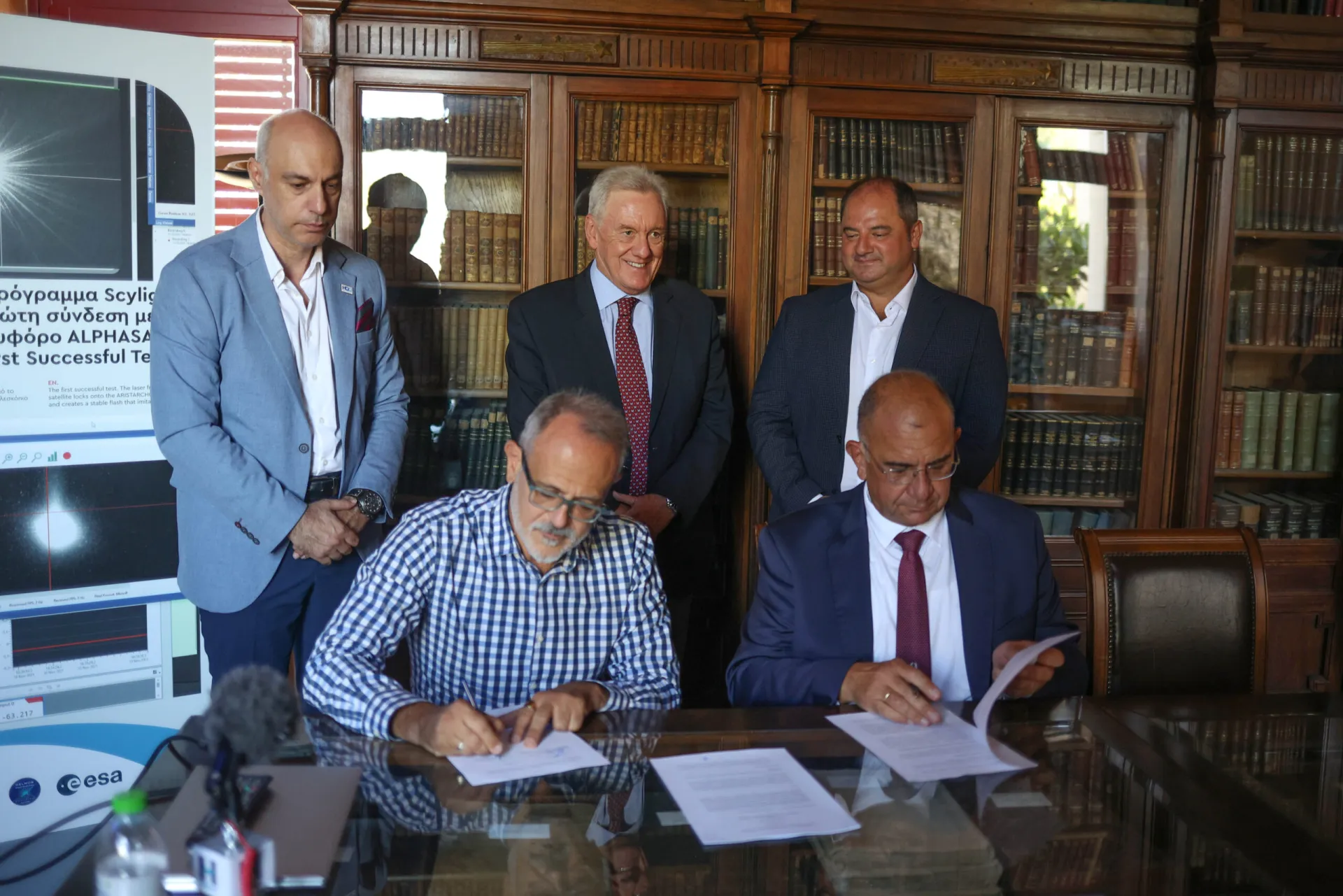 Συνεργασία Εθνικού Αστεροσκοπείου Αθηνών και HELLAS SAT