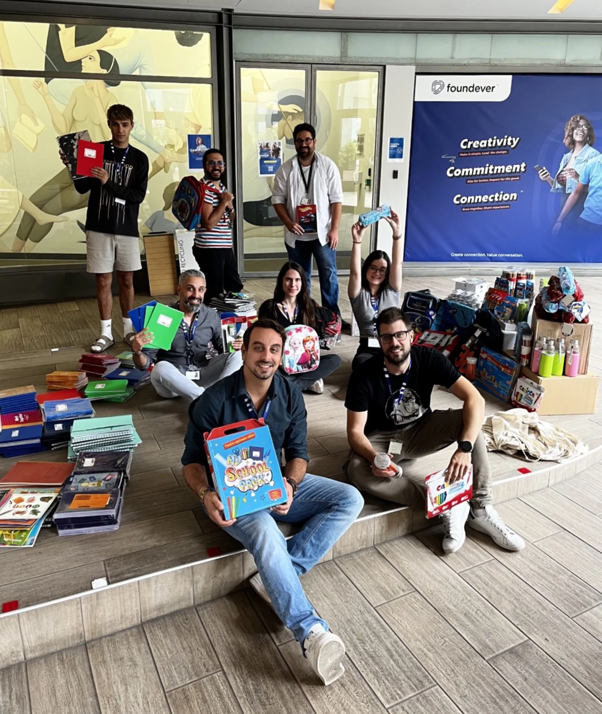 Η Foundever στηρίζει τα Παιδικά Χωριά SOS 