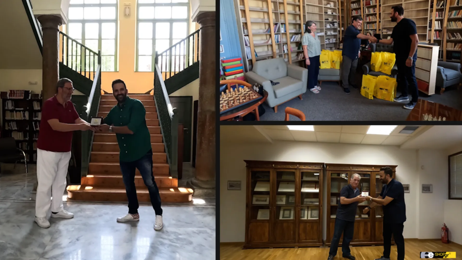 Το e-shop.gr προχωράει στη δωρεά 300 βιβλίων σε βιβλιοθήκες τοπικών περιοχών