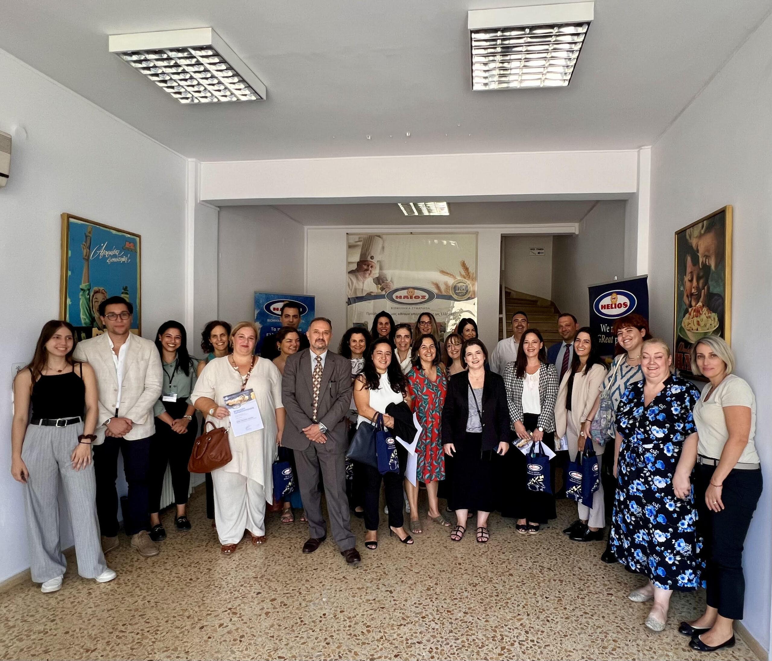 Στη Βιομηχανία Ζυμαρικών ΗΛΙΟΣ στελέχη του κλάδου ΟΕΥ του Υπουργείου Εξωτερικών