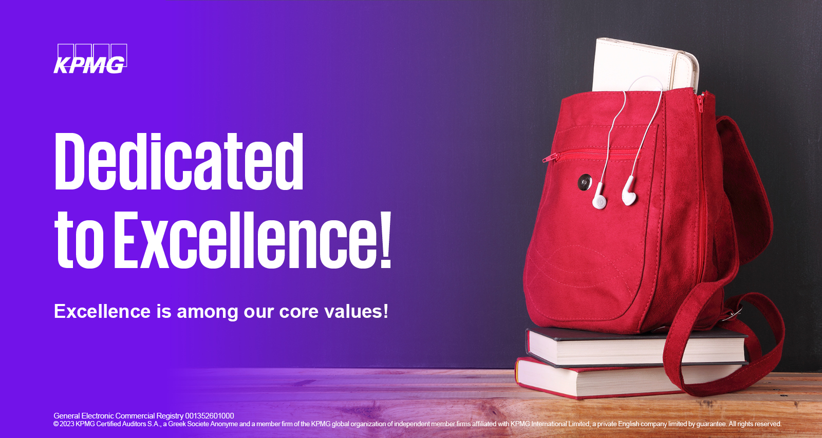 KPMG: Πρόγραμμα αναγνώρισης και επιβράβευσης για τα παιδιά των στελεχών