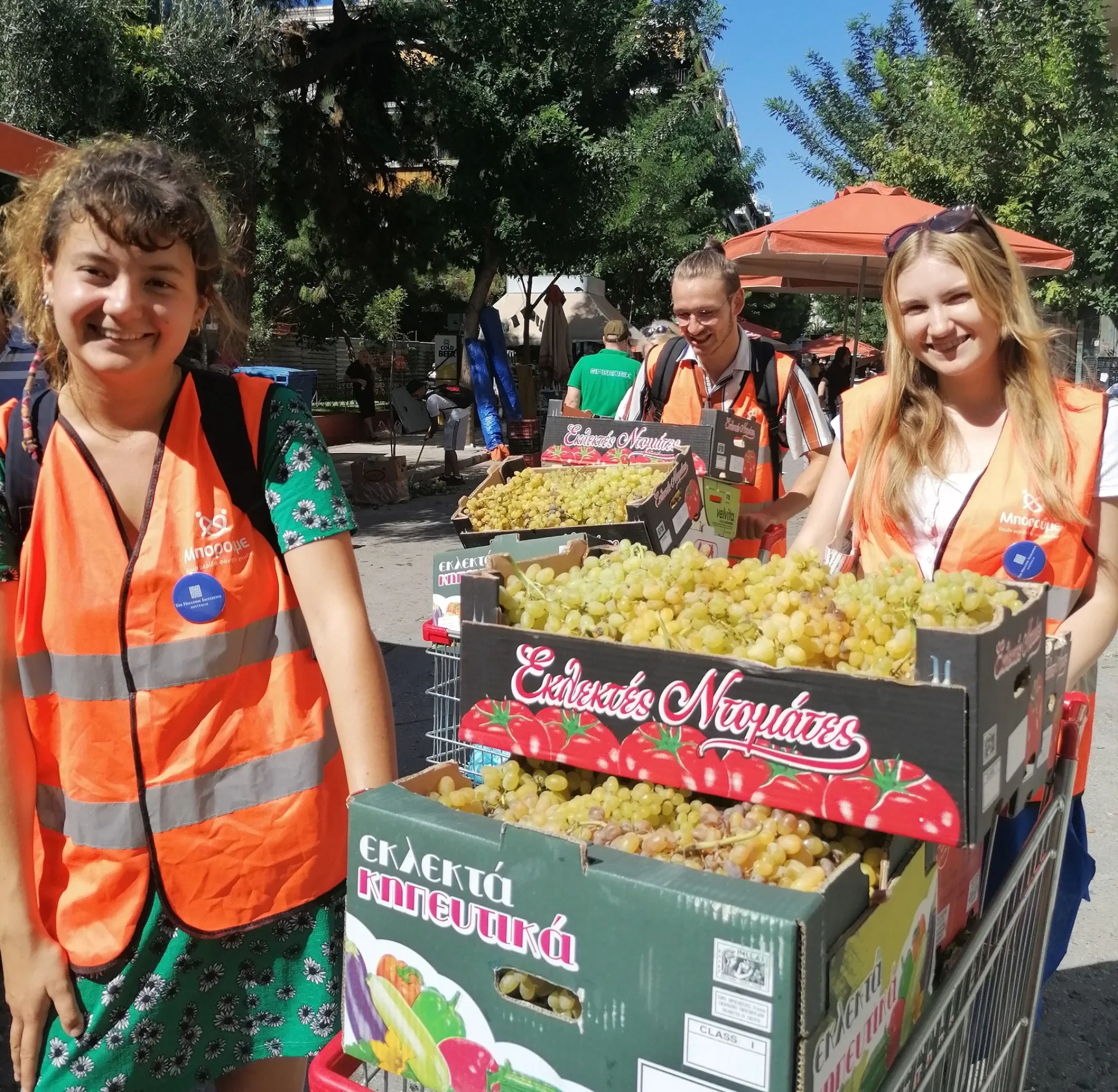 1.000.000 κιλά τρόφιμα από το “Μπορούμε στη Λαϊκή” σε κοινοφελείς φορείς