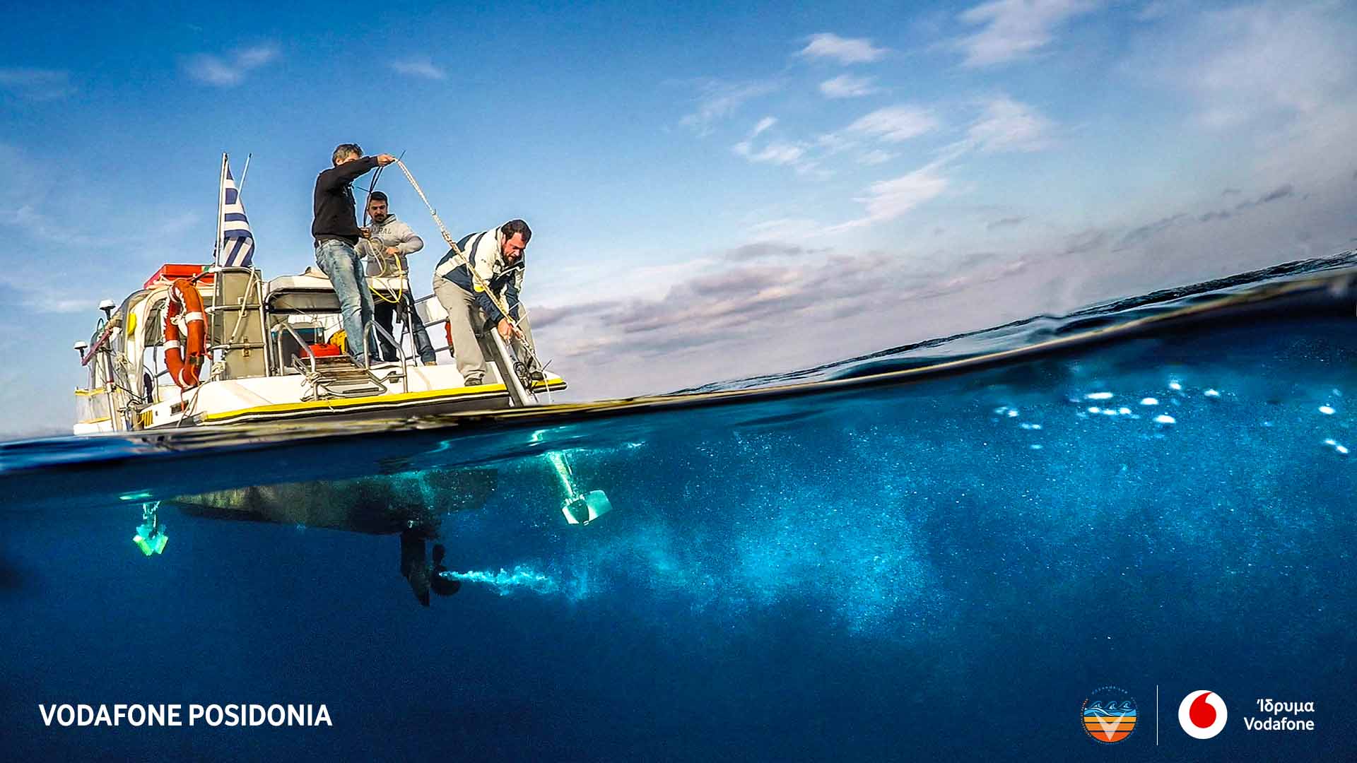 Vodafone Posidonia: Ολοκληρώθηκε η χαρτογράφηση σε Πάρο και Αντίπαρο 