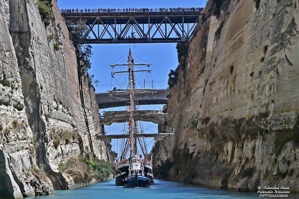 Η Διώρυγα της Κορίνθου «πύλη» του ταξιδιού της Ολυμπιακής Φλόγας