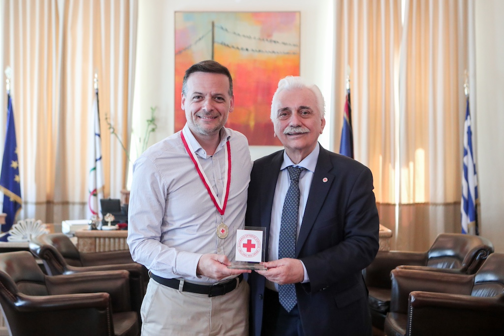 ΕΕΣ: Ο Πρόεδρος συναντήθηκε με τον Δήμαρχο Αθηναίων, Χάρη Δούκα