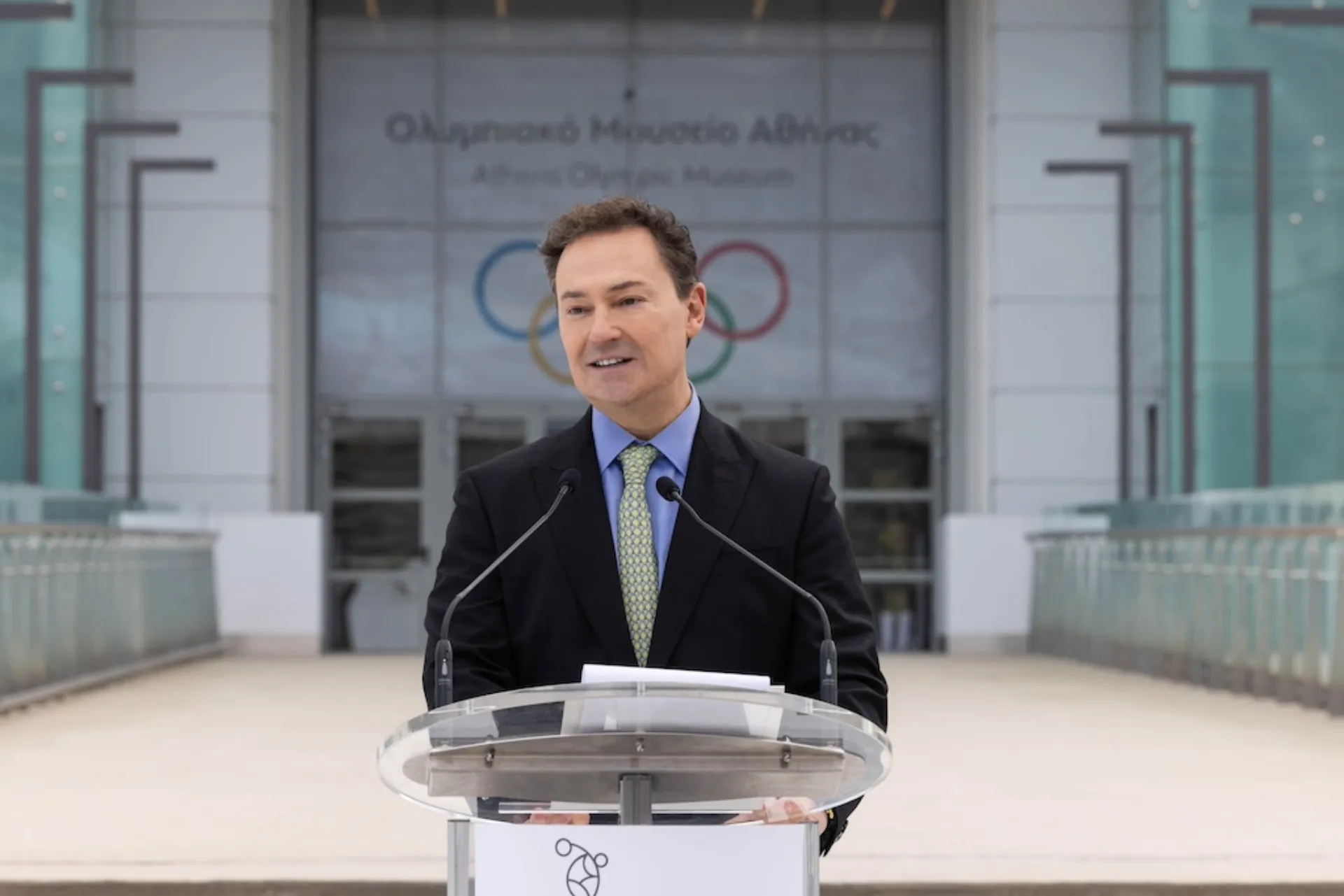 Το Ολυμπιακό Μουσείο Αθήνας έγινε μέρος του ταξιδιού της Ολυμπιακής Φλόγας