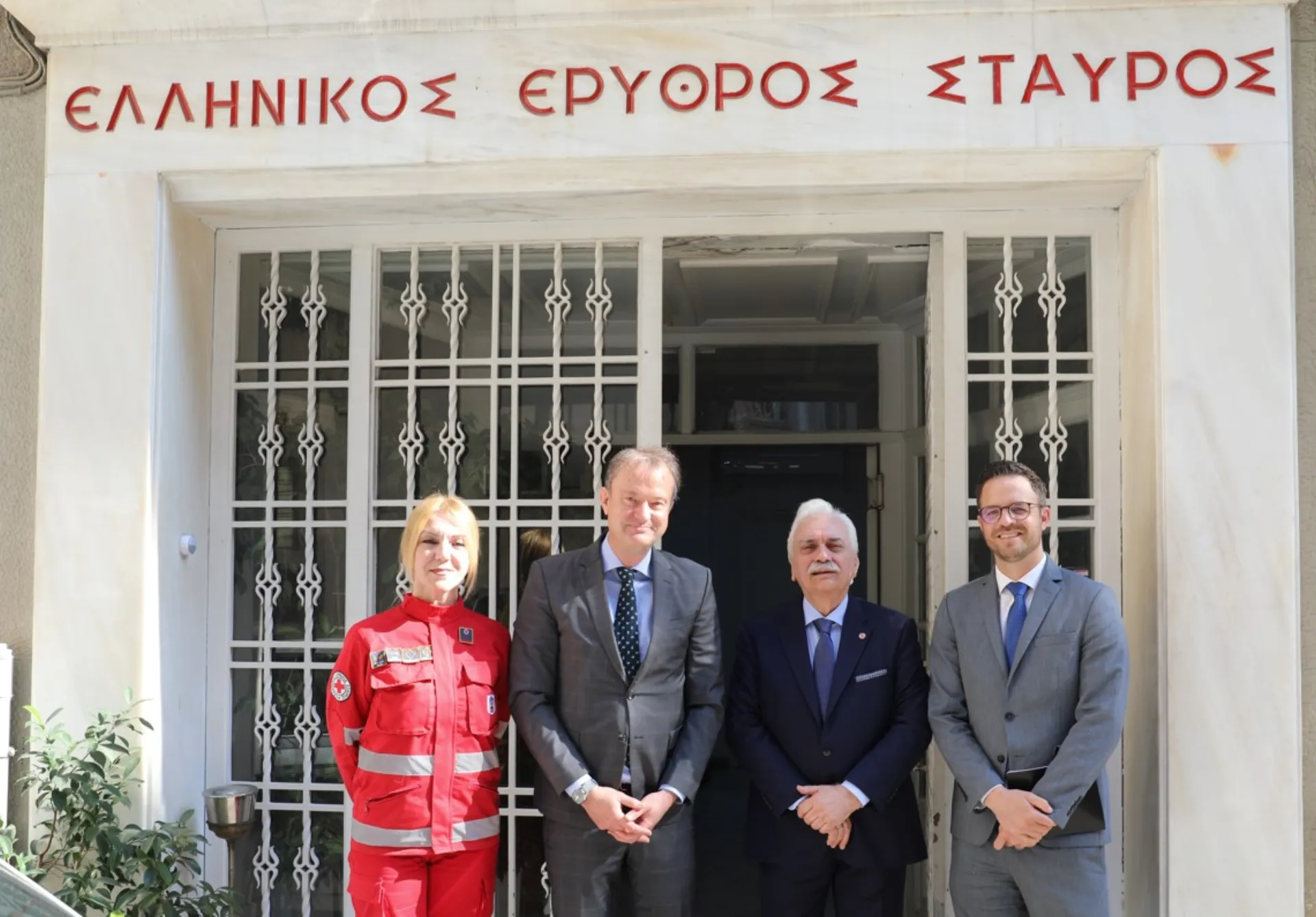 ΕΕΣ: Ο Πρόεδρος υποδέχθηκε τον Πρέσβη της Ελβετίας στα Γραφεία του Ε.Ε.Σ.