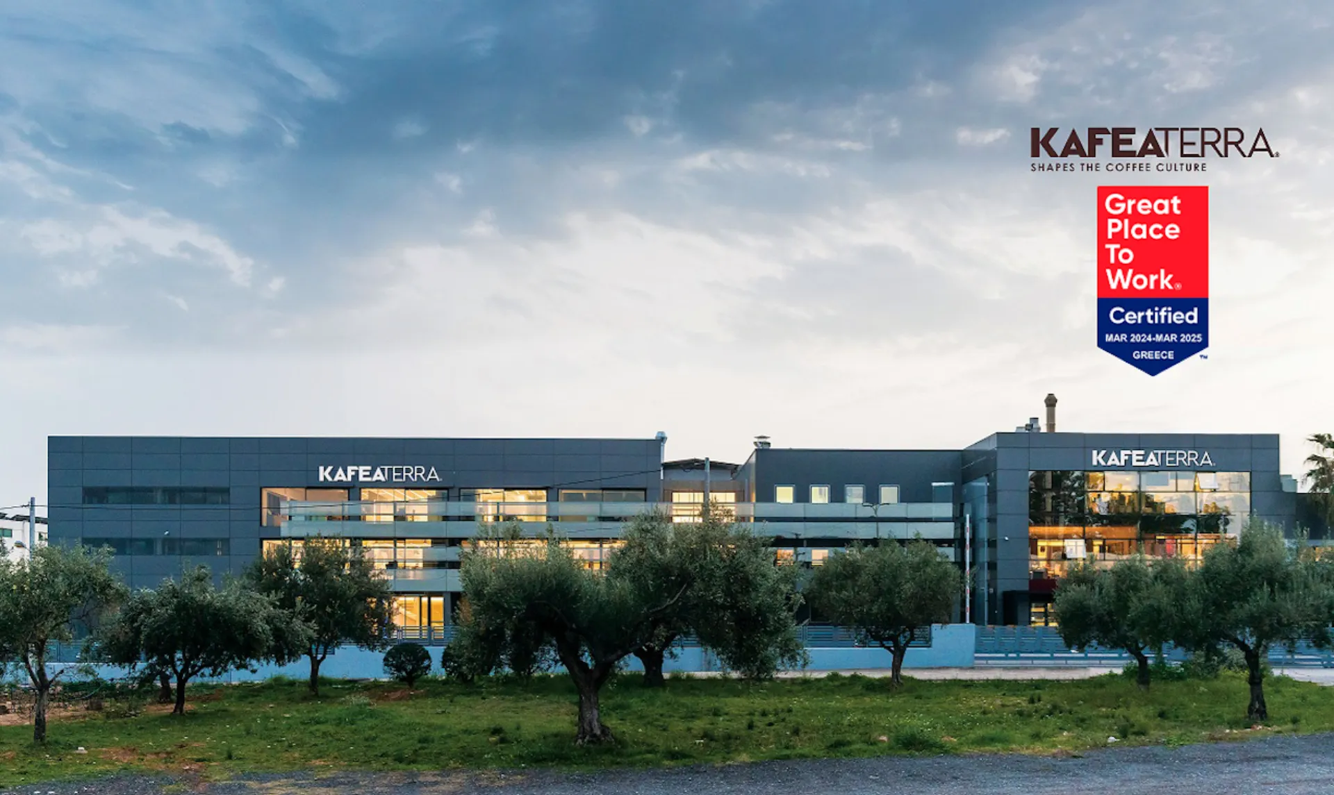 KAFEA TERRA: Αναδείχθηκε Great Place to Work®