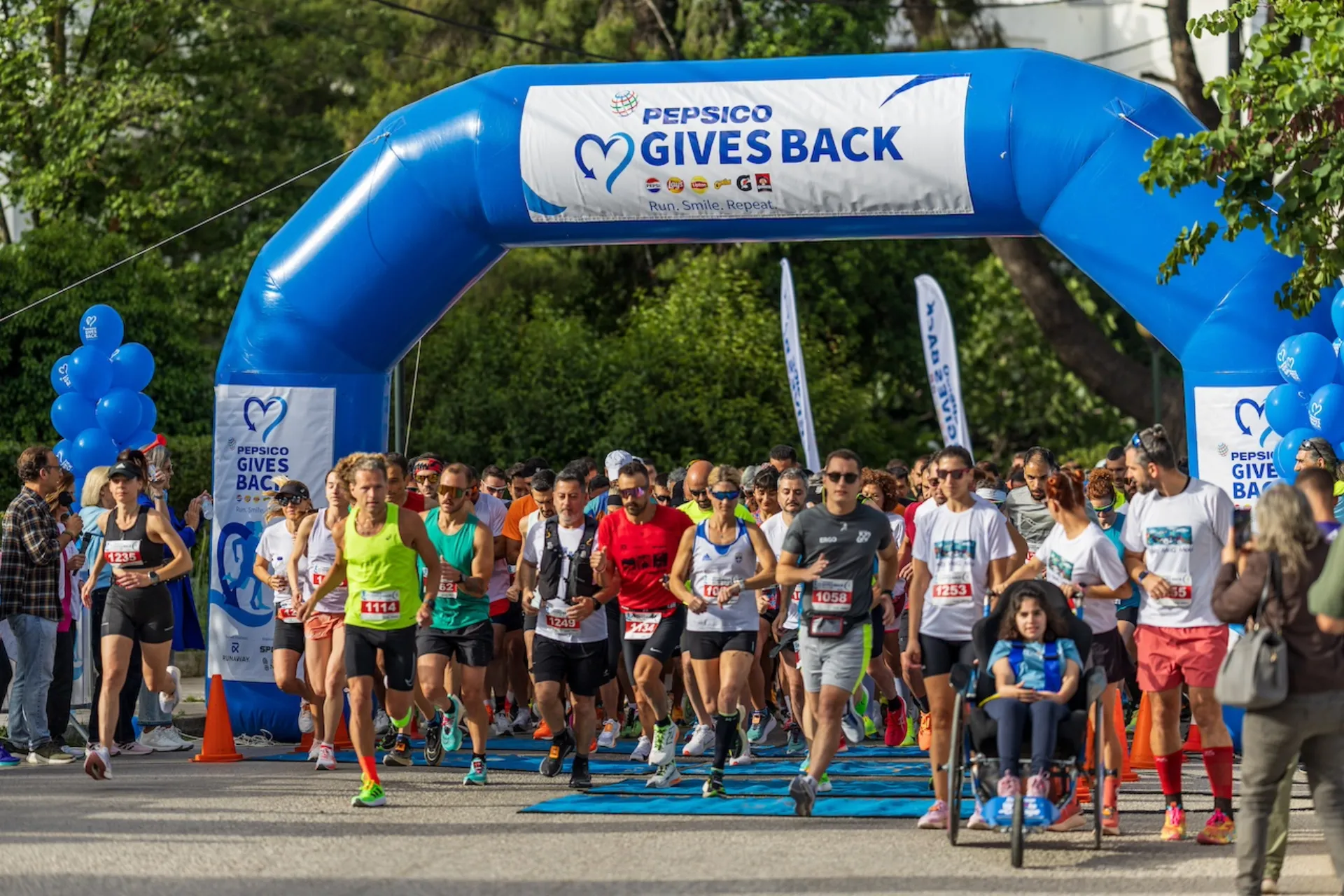 PepsiCo Gives Back: Πρώτος Αγώνας Δρόμου για καλό σκοπό