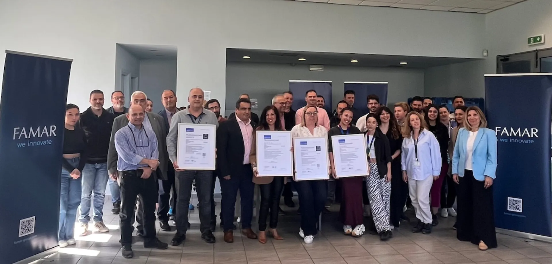 TÜV HELLAS (TÜV NORD): Πιστοποιήσεις για τη FAMAR