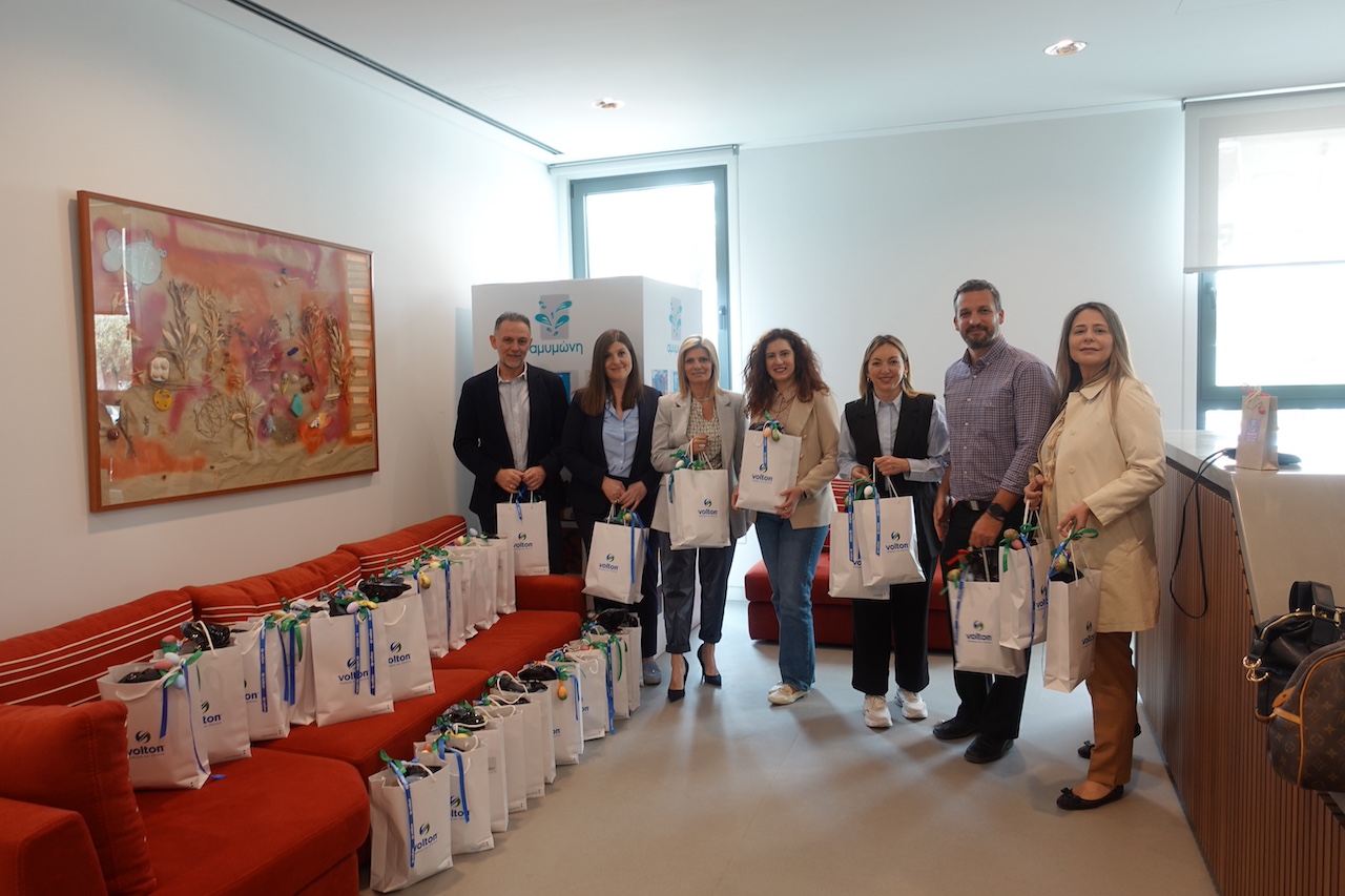 Η Volton στέκεται στο πλευρό του Συλλόγου «Αμυμώνη»