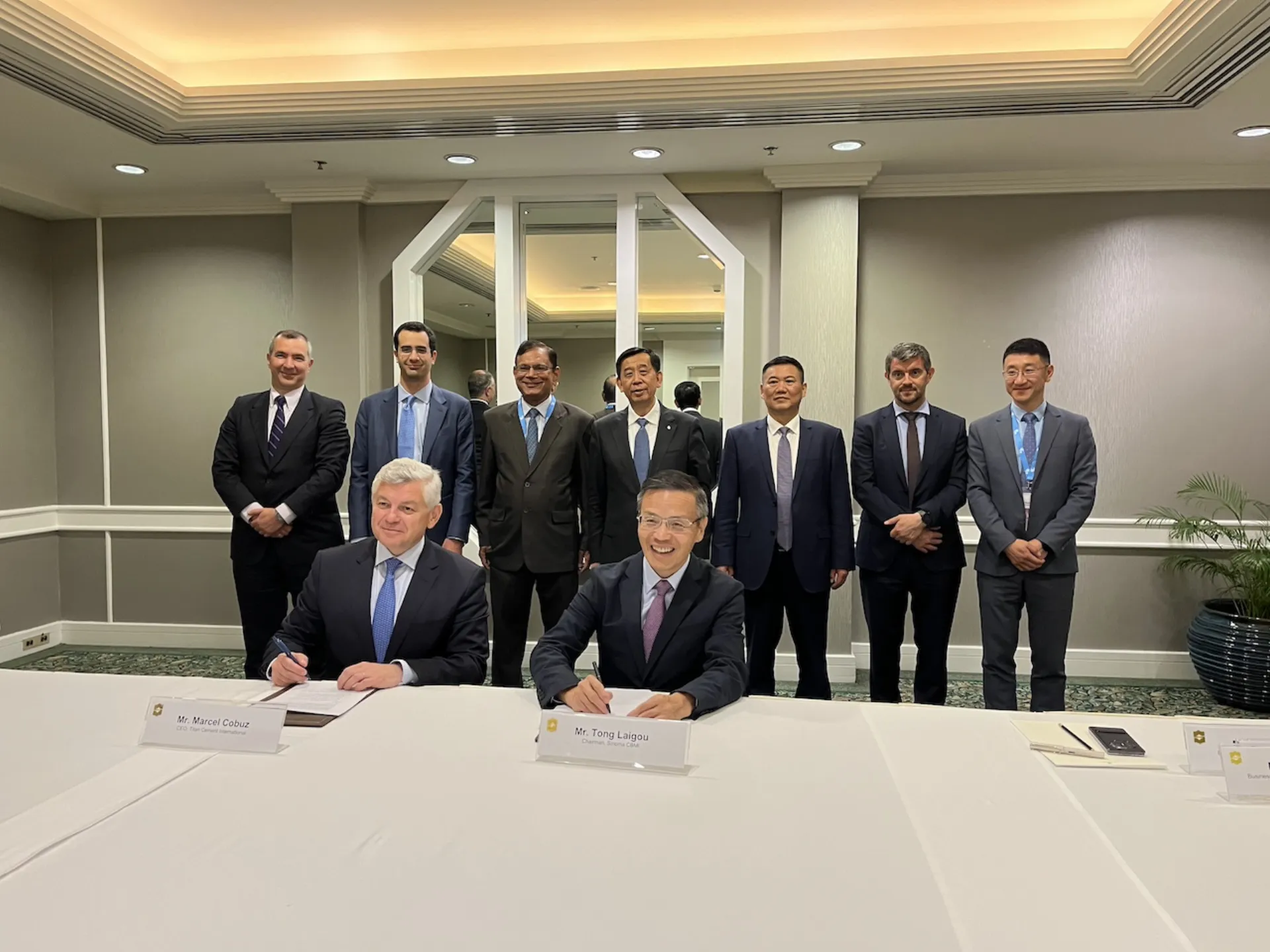 ΤΙΤΑΝ: Προωθεί τεχνολογική καινοτομία με την Sinoma CBMI