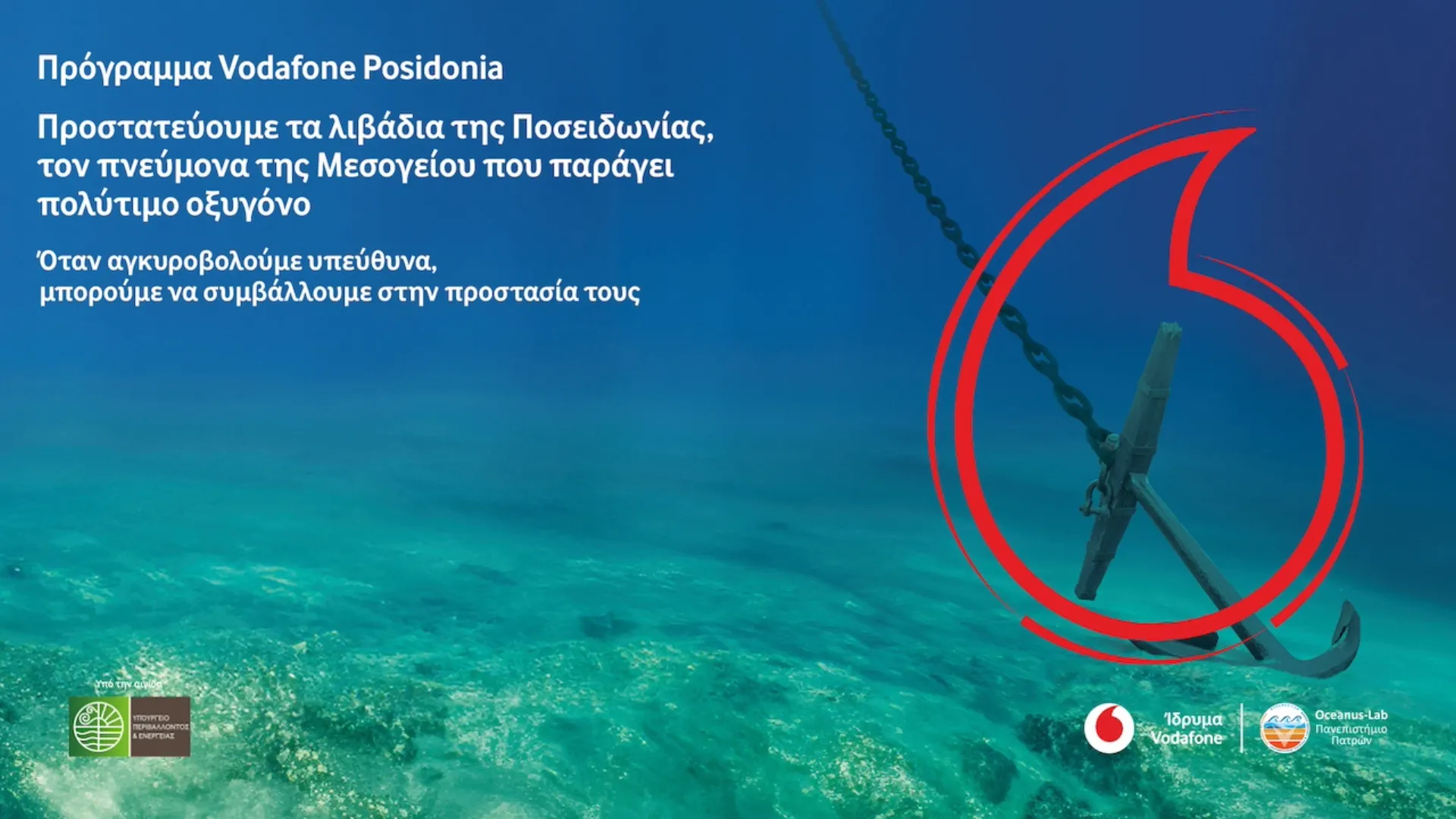 Vodafone: Εκστρατεία ενημέρωσης για την υπεύθυνη αγκυροβολία
