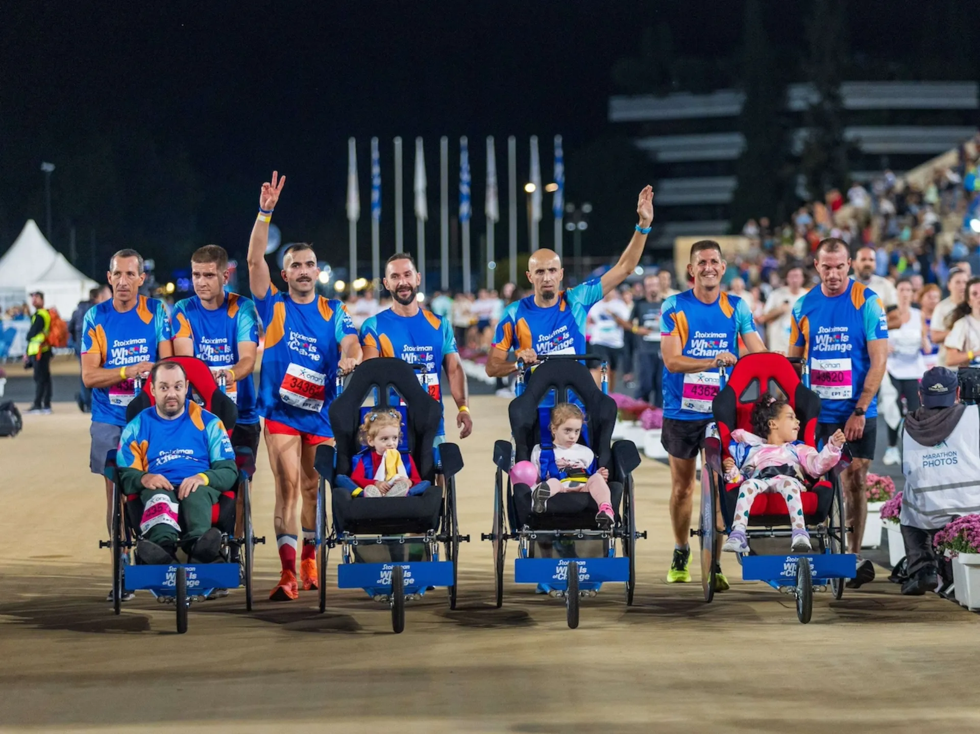 Η Stoiximan Wheels of Change τρέχει μαζί με Άτομα με Αναπηρία