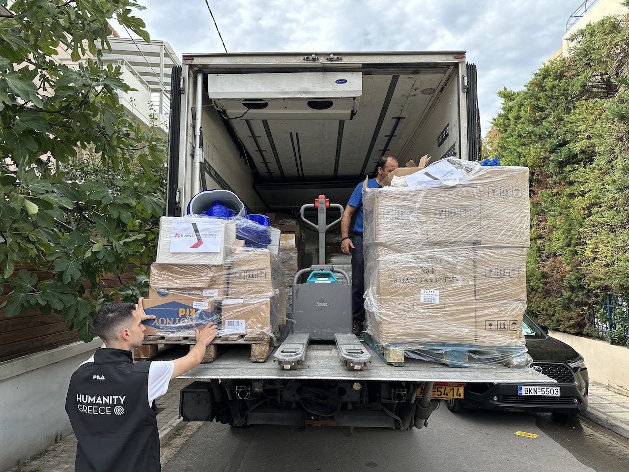 H ΗUAWEI στηρίζει το Κοινωνικό Παντοπωλείο του Δήμου Πεντέλης 
