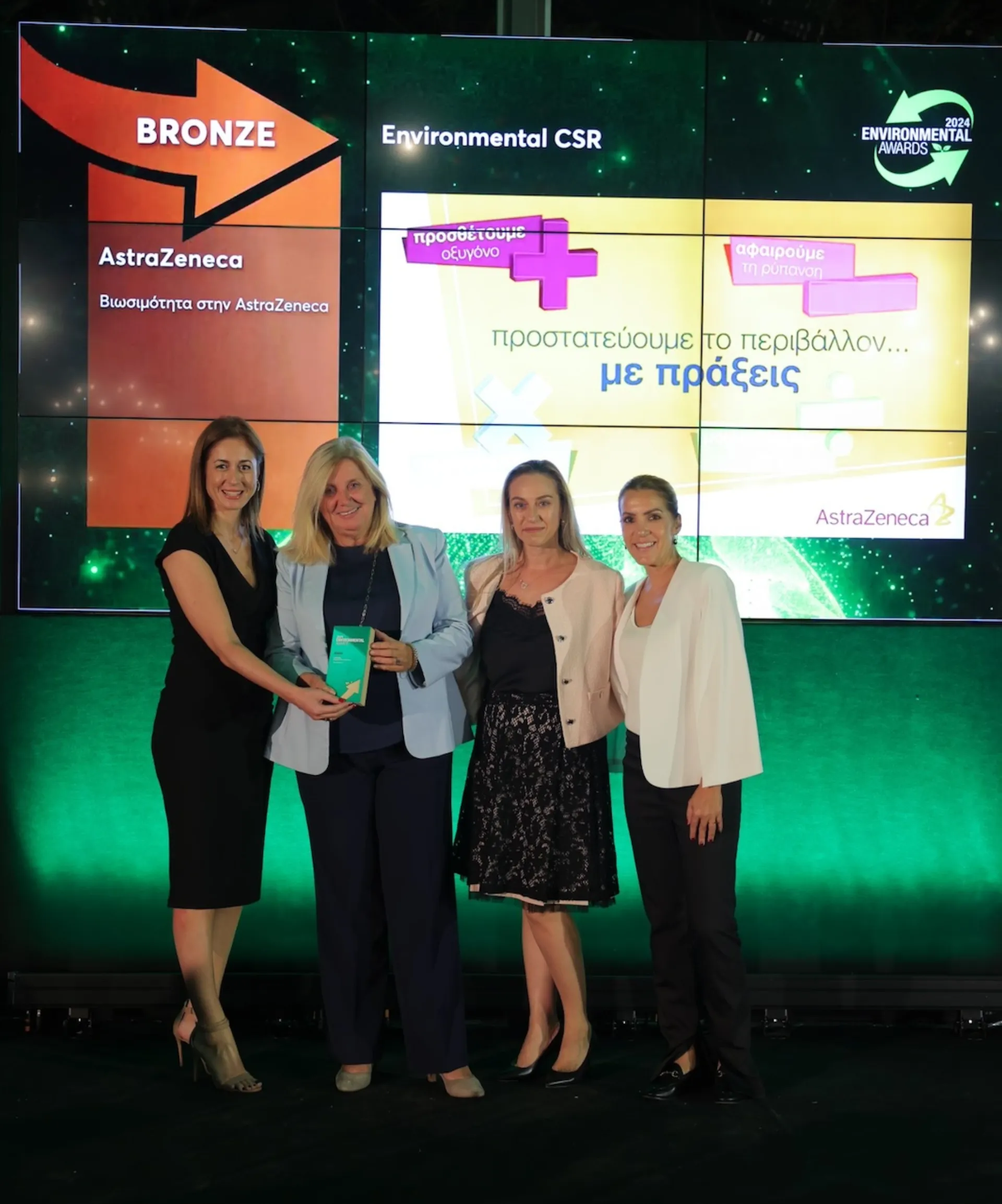 AstraZeneca: Διάκριση για την περιβαλλοντική προστασία