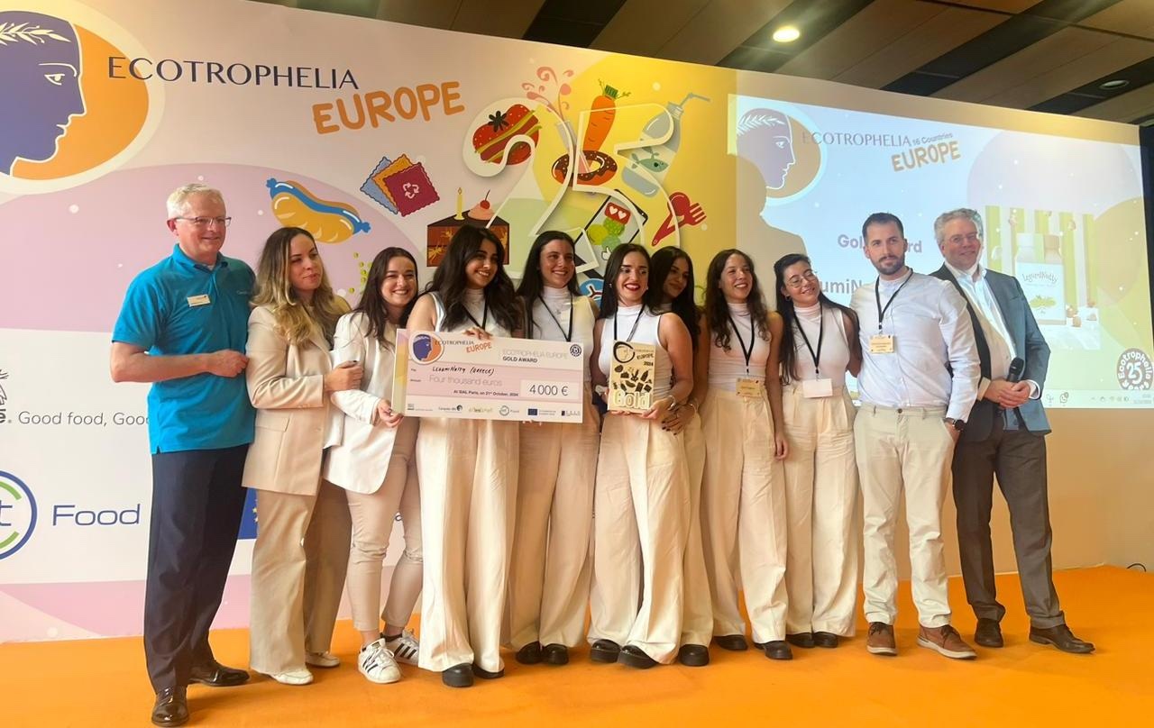 Πρωτιά για την ομάδα του ΕΚΠΑ στο Ecotrophelia Europe 2024