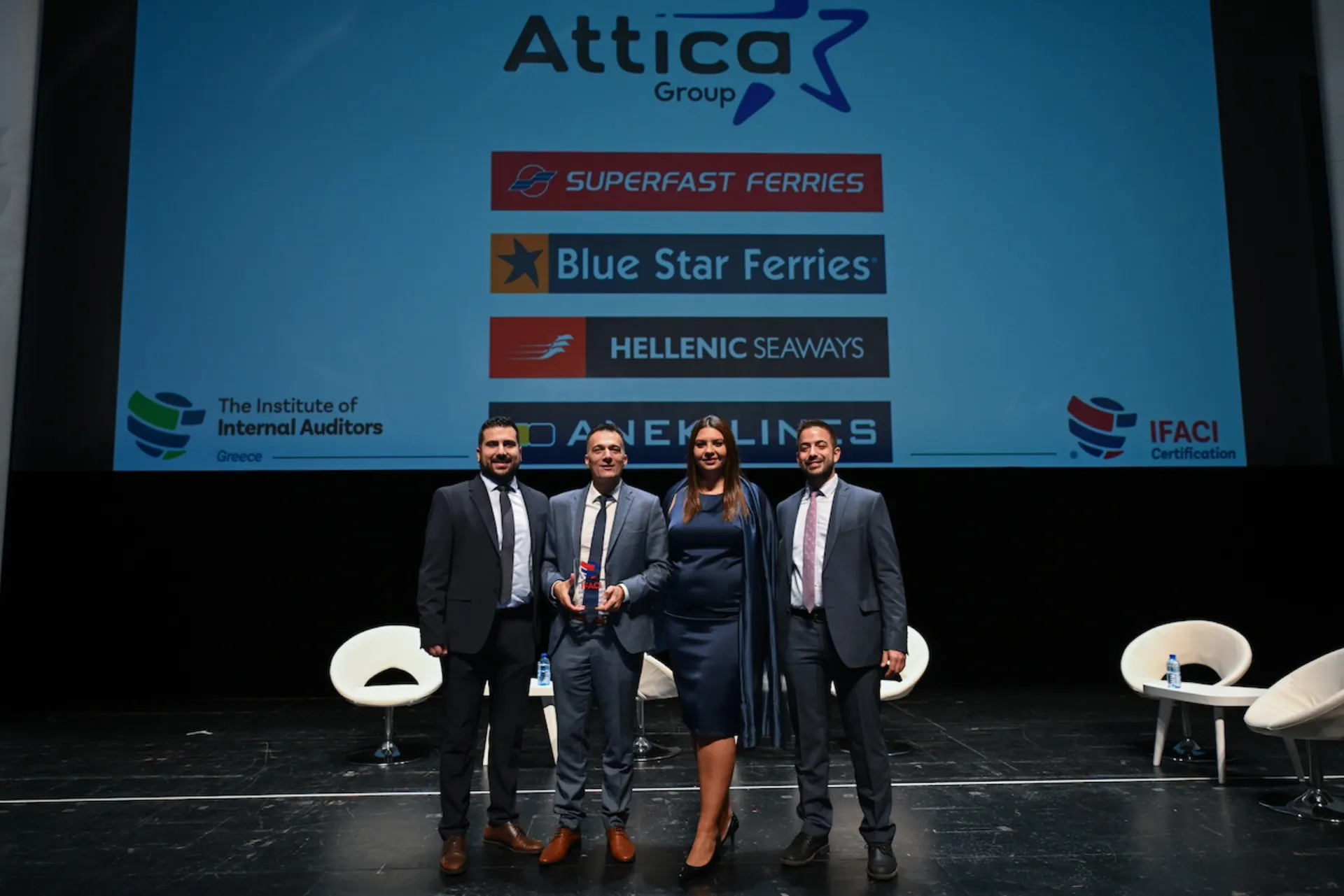 Attica Group: Πιστοποίηση για τη Διεύθυνση Εσωτερικού Ελέγχου