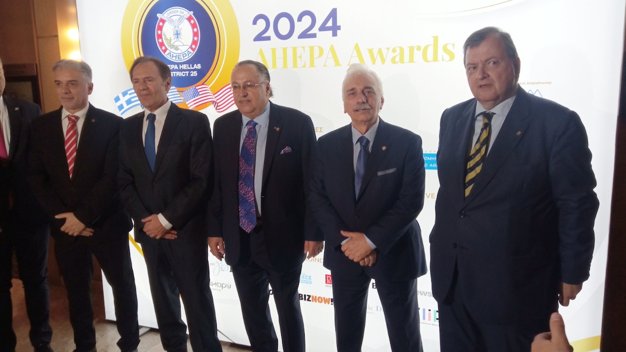 Ο Πρόεδρος του ΕΕΣ τιμήθηκε στην εκδήλωση «AHEPA Awards»