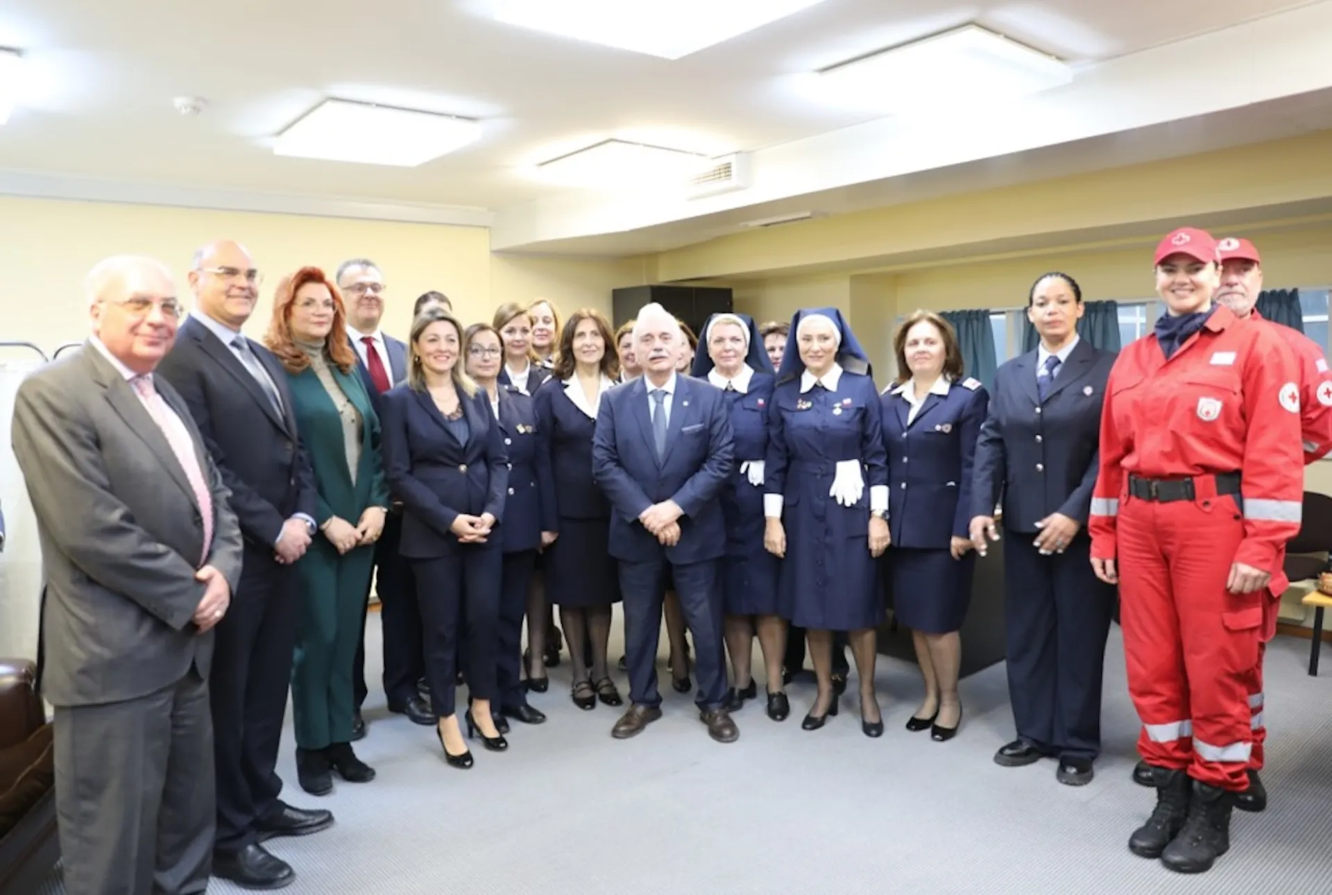 ΕΕΣ: Στα εγκαίνια του Σταθμού Πρώτων Βοηθειών στο Εφετείο