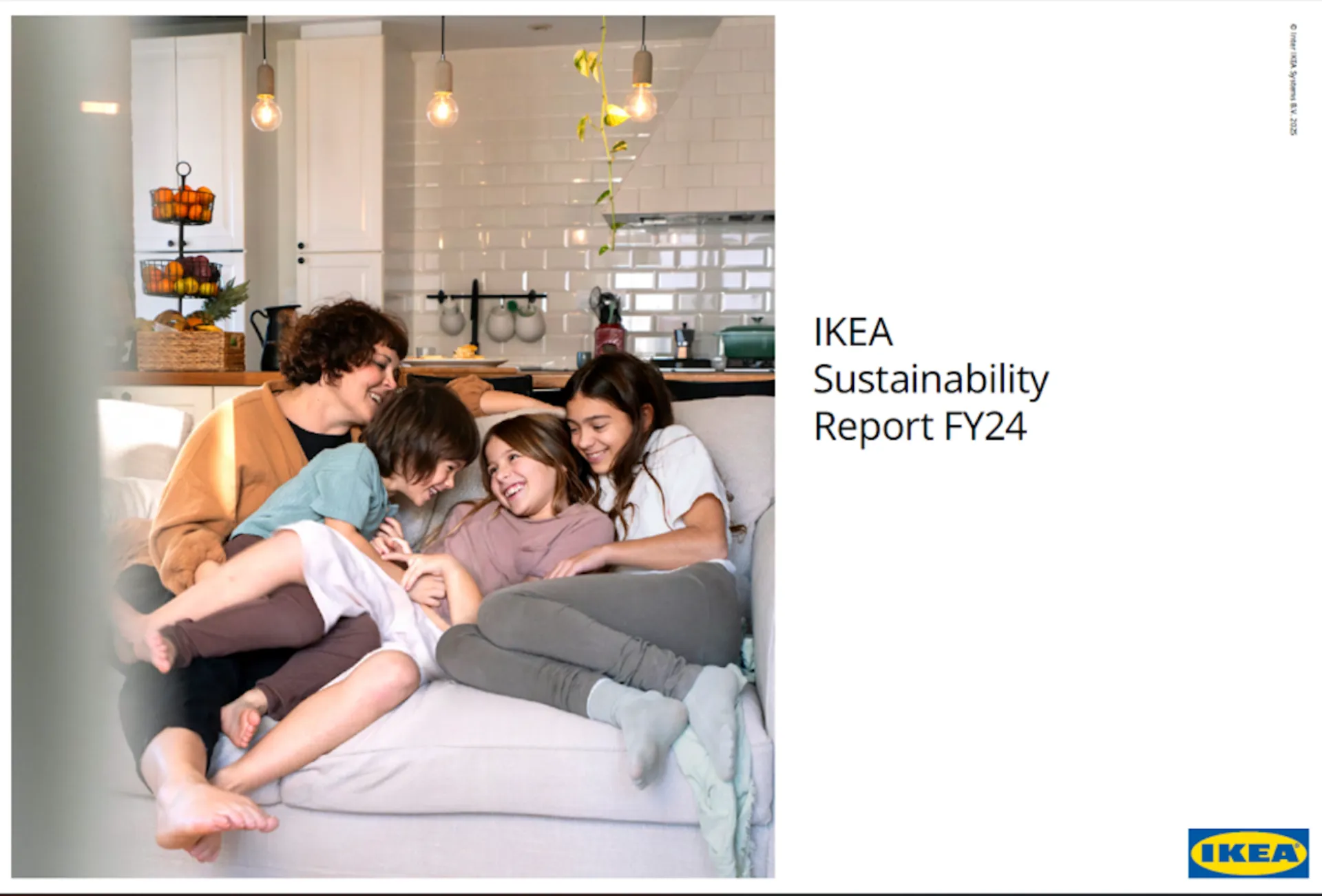 ΙΚΕΑ: Διεθνή Αποτελέσματα βιωσιμότητας το έτος 2024