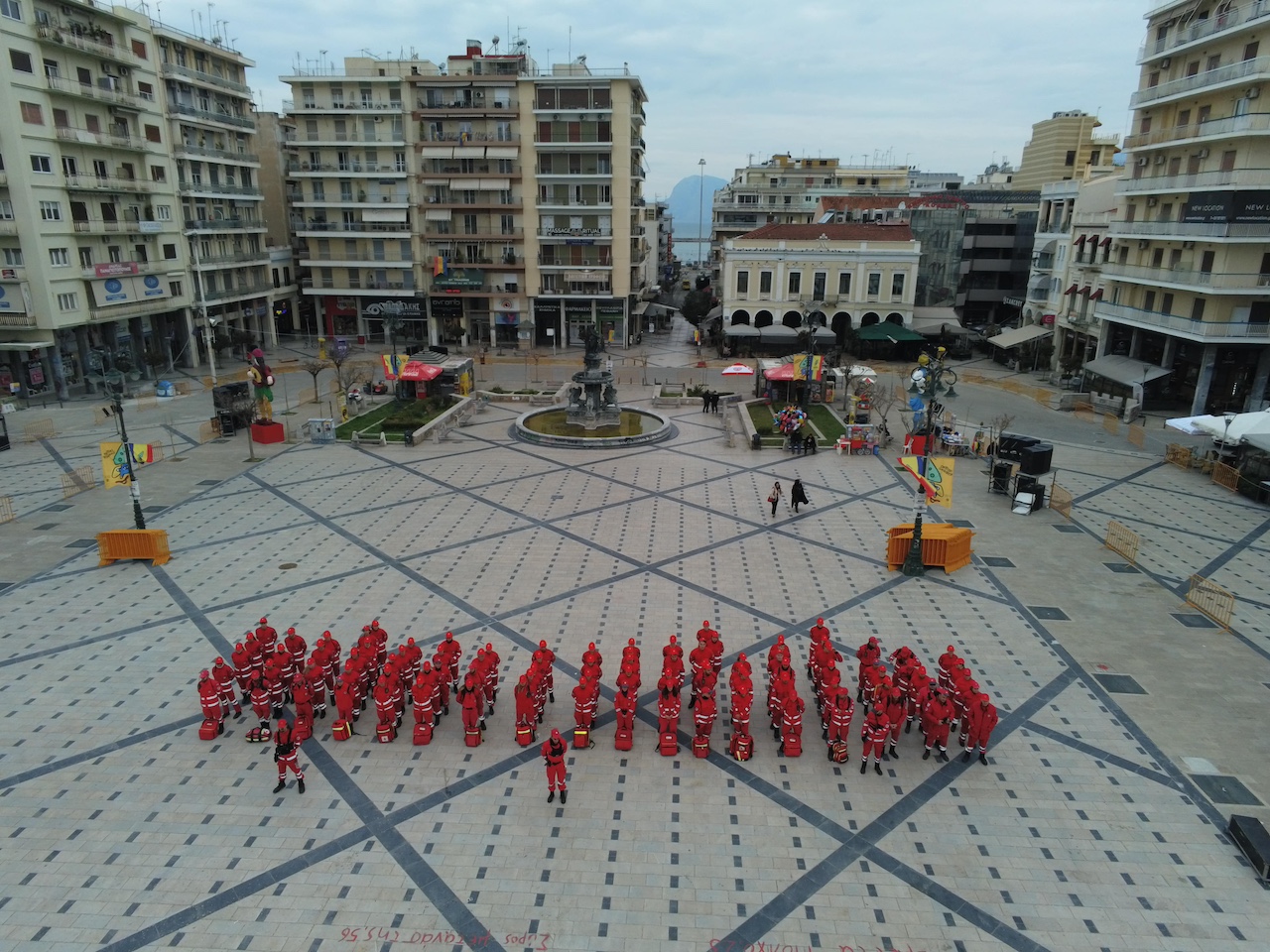 EEΣ: Με 150 εθελοντές Σαμαρείτες-Διασώστες στην Πάτρα