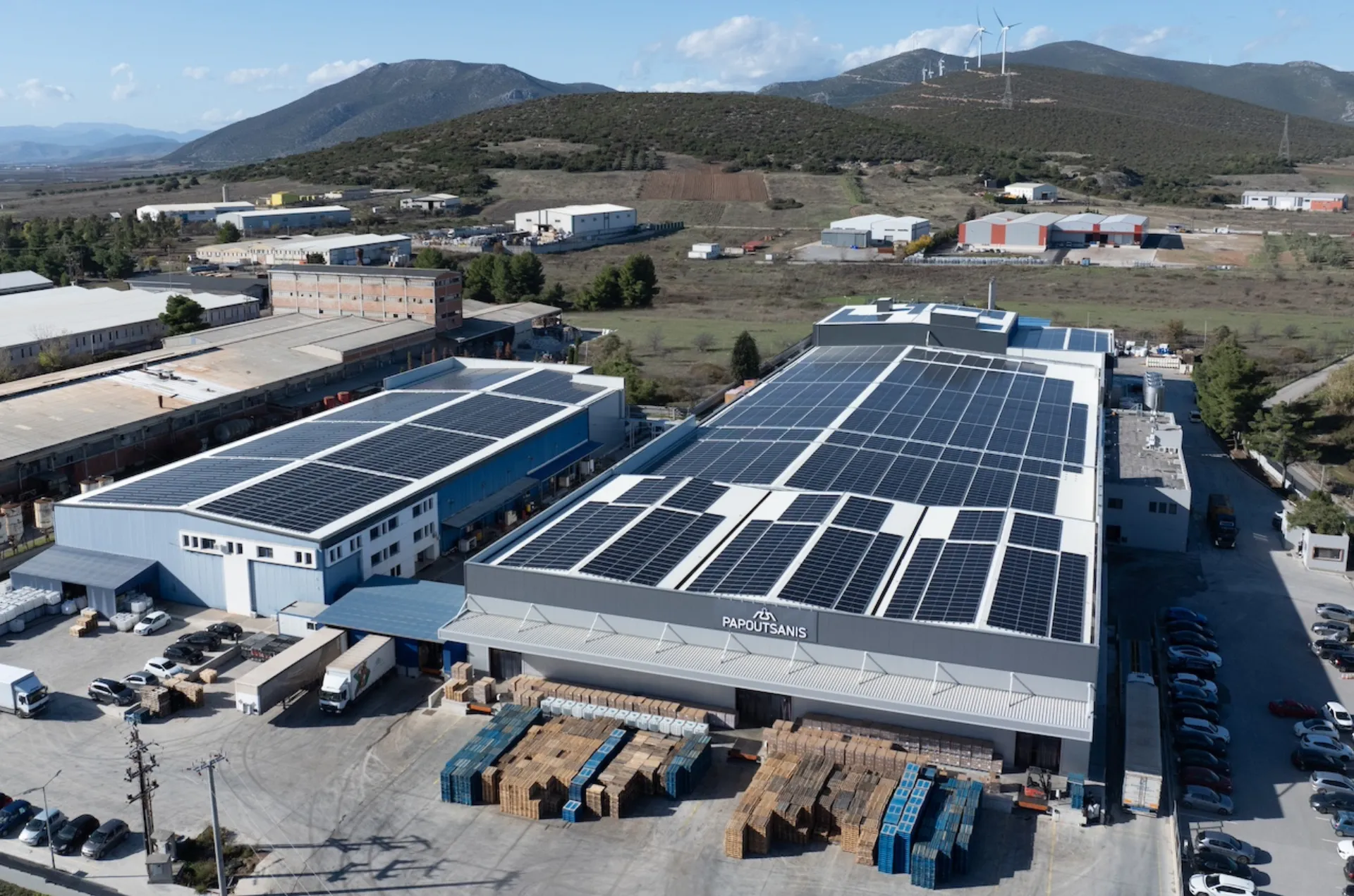 Παπουτσάνης: 100% ενέργεια από ΑΠΕ στο εργοστάσιο της Ριτσώνης
