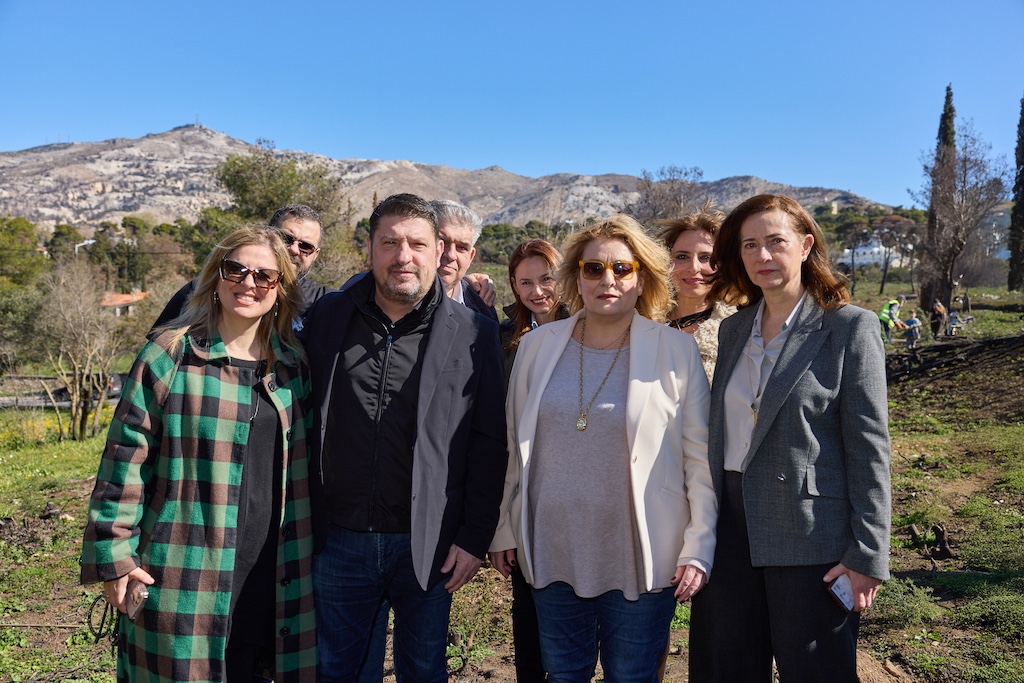 LAMDA: Αποκατάσταση του Δήμου Πεντέλης μετά τις πυρκαγιές