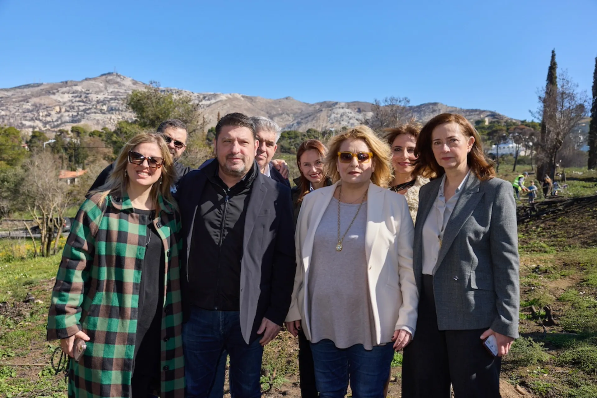 LAMDA: Αποκατάσταση του Δήμου Πεντέλης μετά τις πυρκαγιές