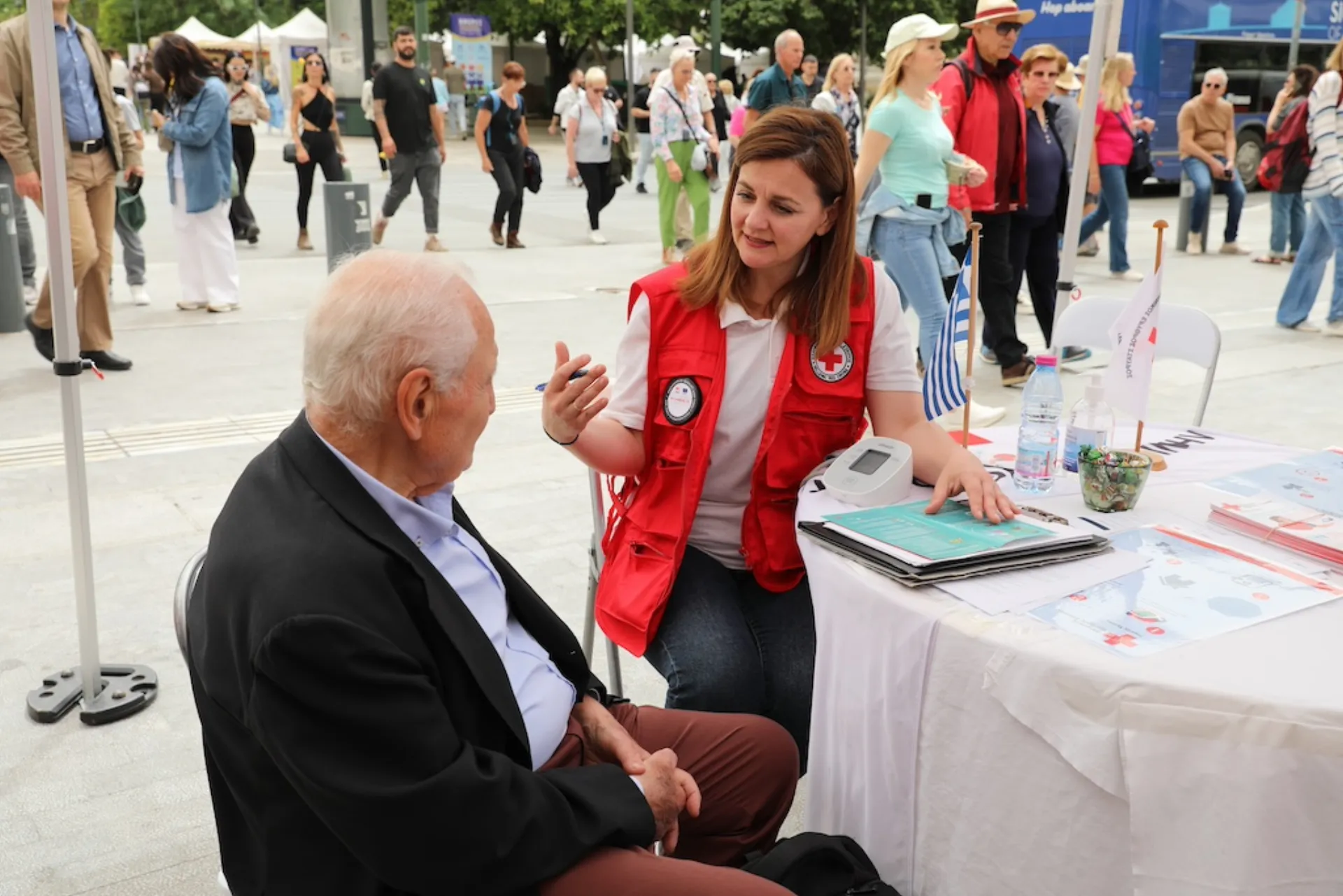 Δράση ενημέρωσης για την Υπέρταση στο Σύνταγμα