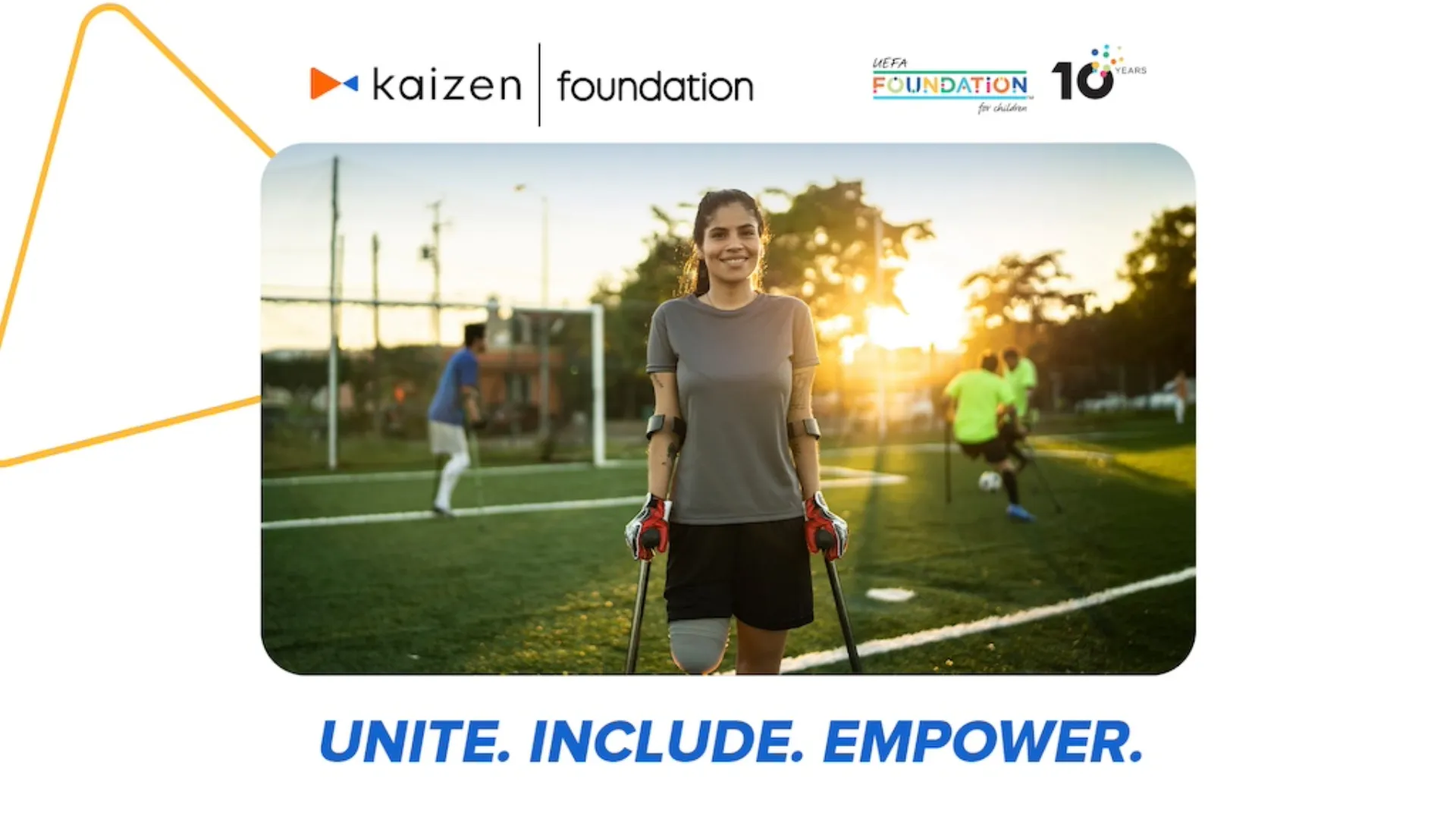 Συνεργασία Κaizen Foundation και UEFA Foundation for Children