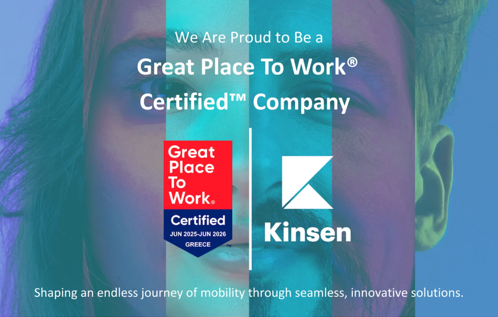 Kinsen Hellas: Έλαβε πρώτη φορά την πιστοποίηση Great Place to Work