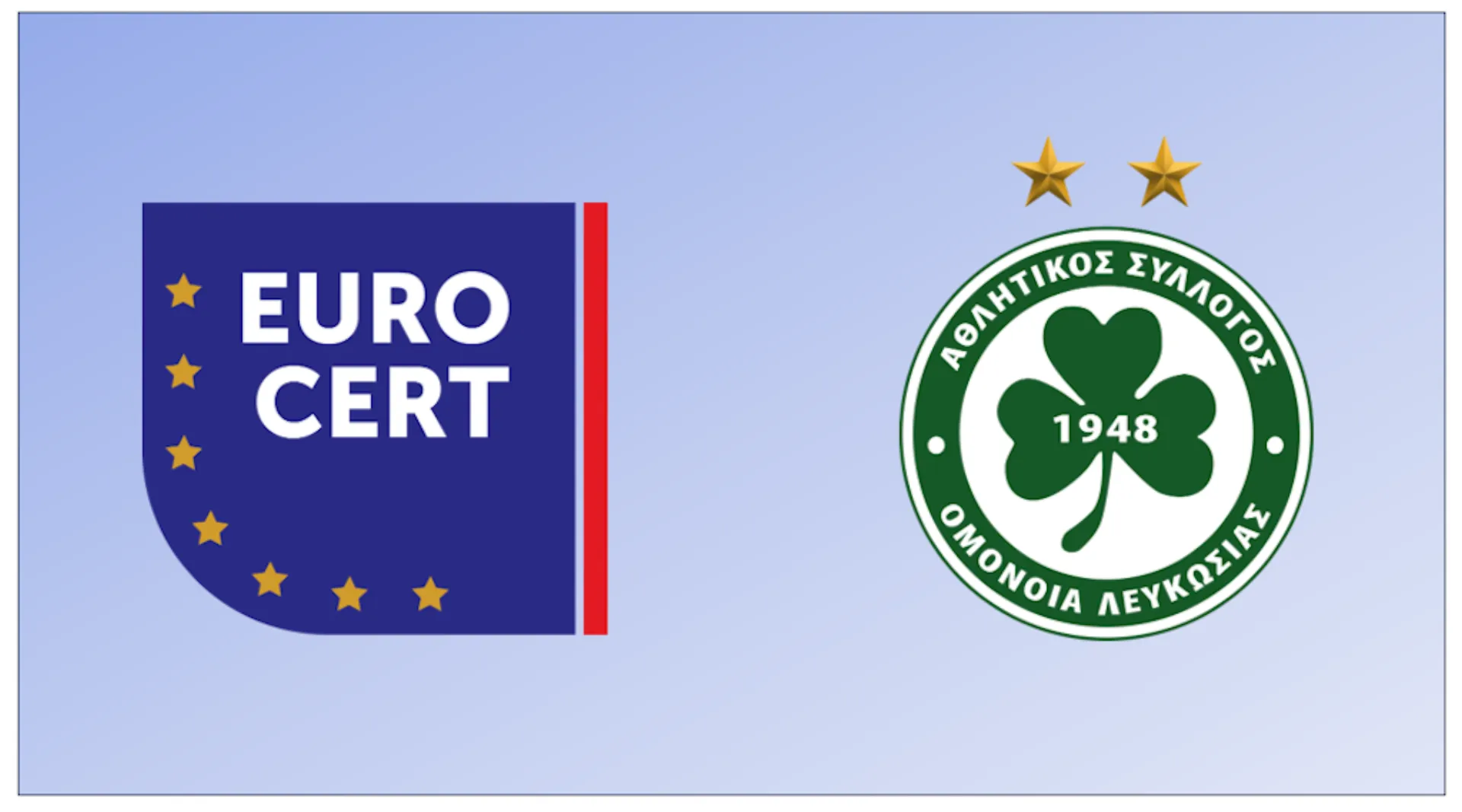 EUROCERT: Πιστοποίησε την ΟΜΟΝΟΙΑ FC για τη διαφάνεια στο ποδόσφαιρο