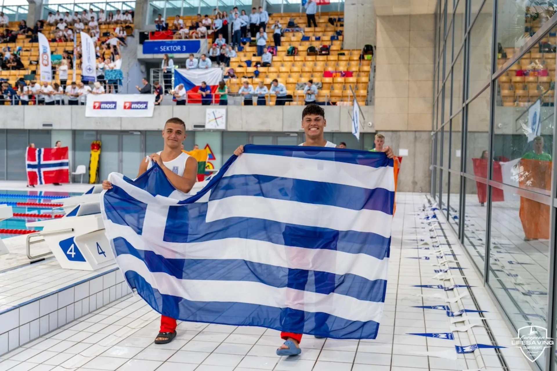 Ο ΕEΣ στο Ευρωπαϊκό Πρωτάθλημα Ναυαγοσωστικής 2025