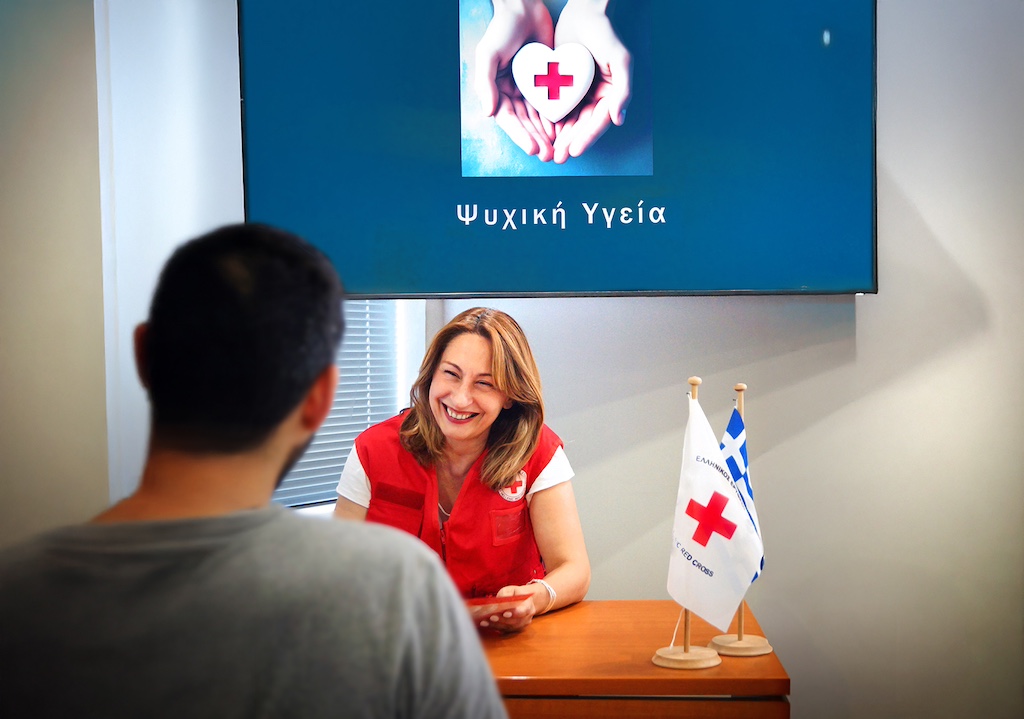 Μήνυμα ελπίδας και στήριξης από τον Ελληνικό Ερυθρό Σταυρό