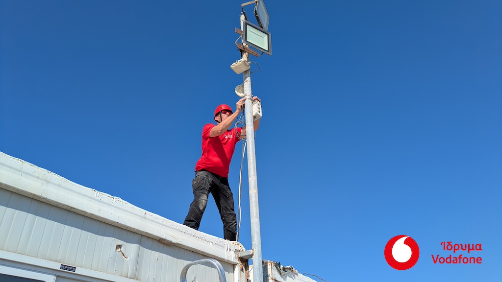 Ίδρυμα Vodafone: Αναβάθμιση συνδεσιμότητας στο Καρά Τεπέ