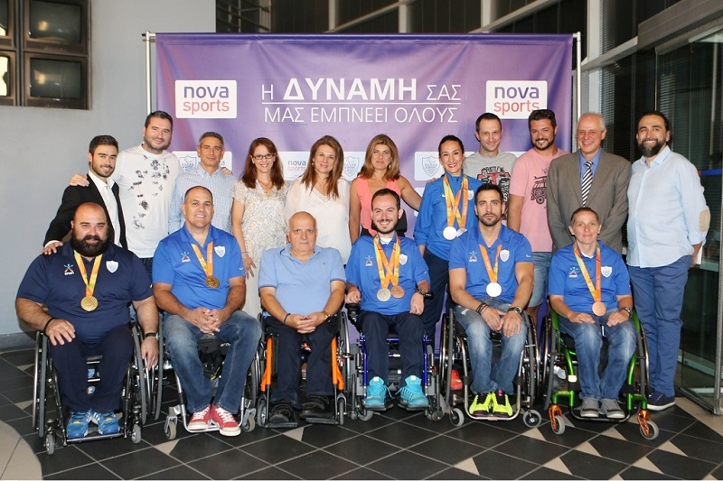 Η Nova δίπλα στους Παραολυμπιονίκες του Ρίο!