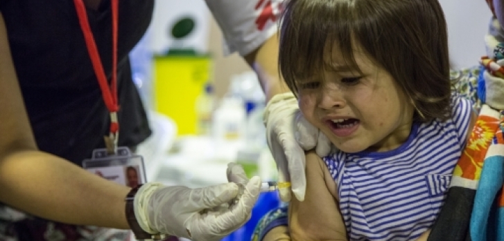 ΓχΣ: Εμβόλια σε πάνω από 51.000 εκτοπισμένα παιδιά