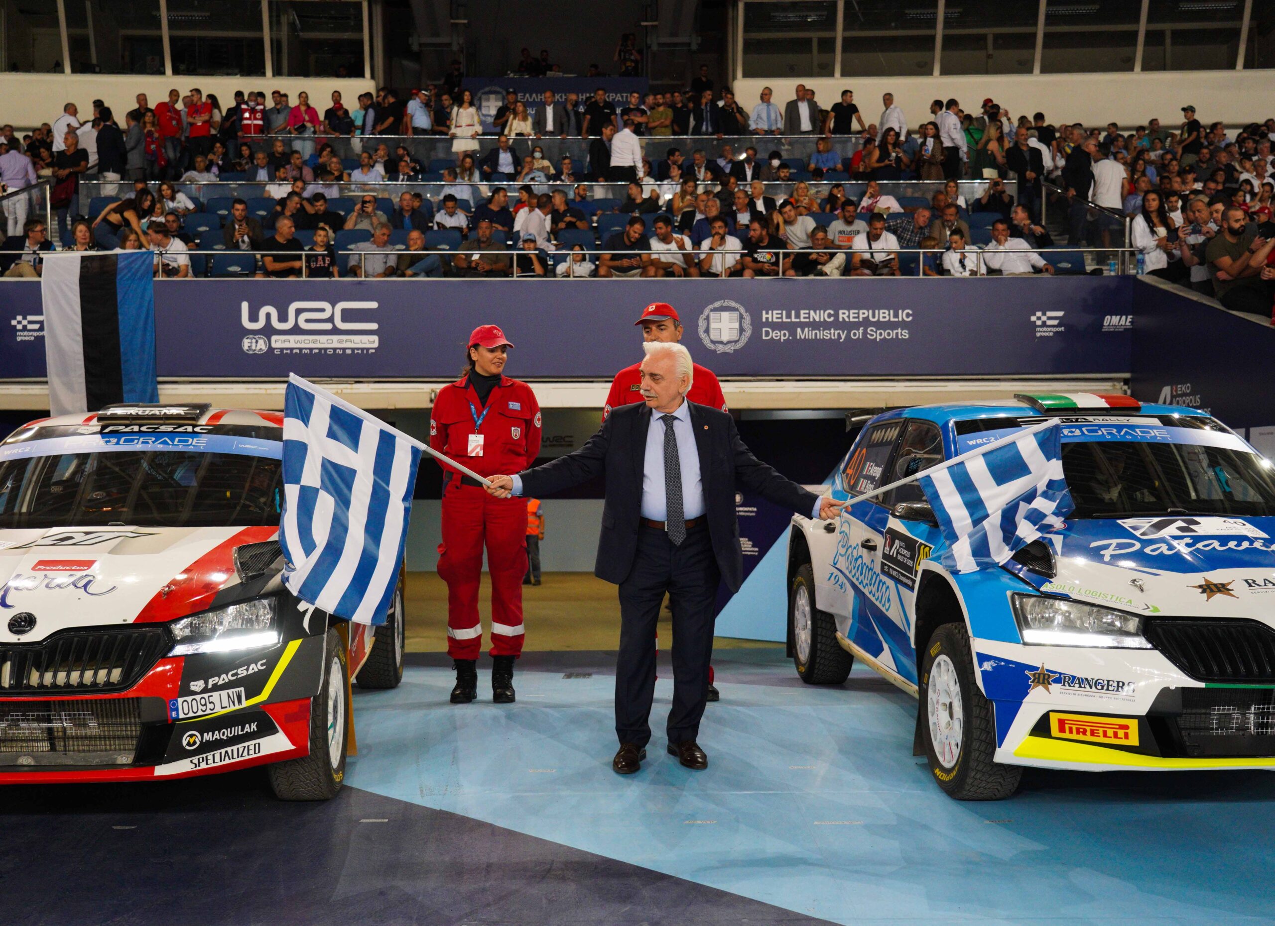 EEΣ: Δυναμική παρουσία στη γιορτή του Ράλλυ Ακρόπολις στο ΟΑΚΑ