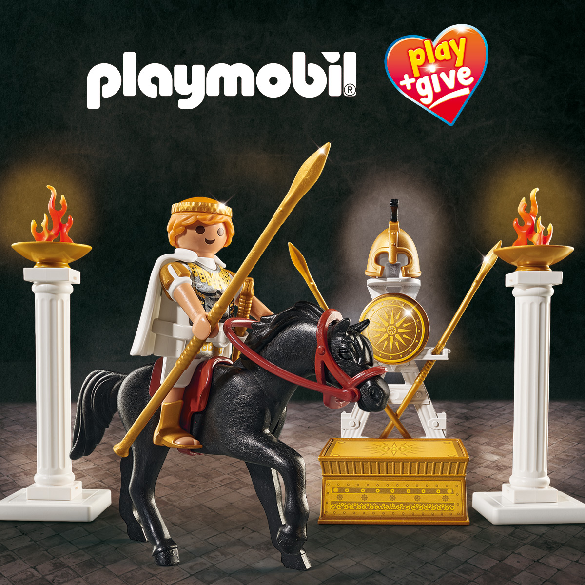 Playmobil: “Ξαναζωντανεύει” τον Μέγα Αλέξανδρο για καλό σκοπό