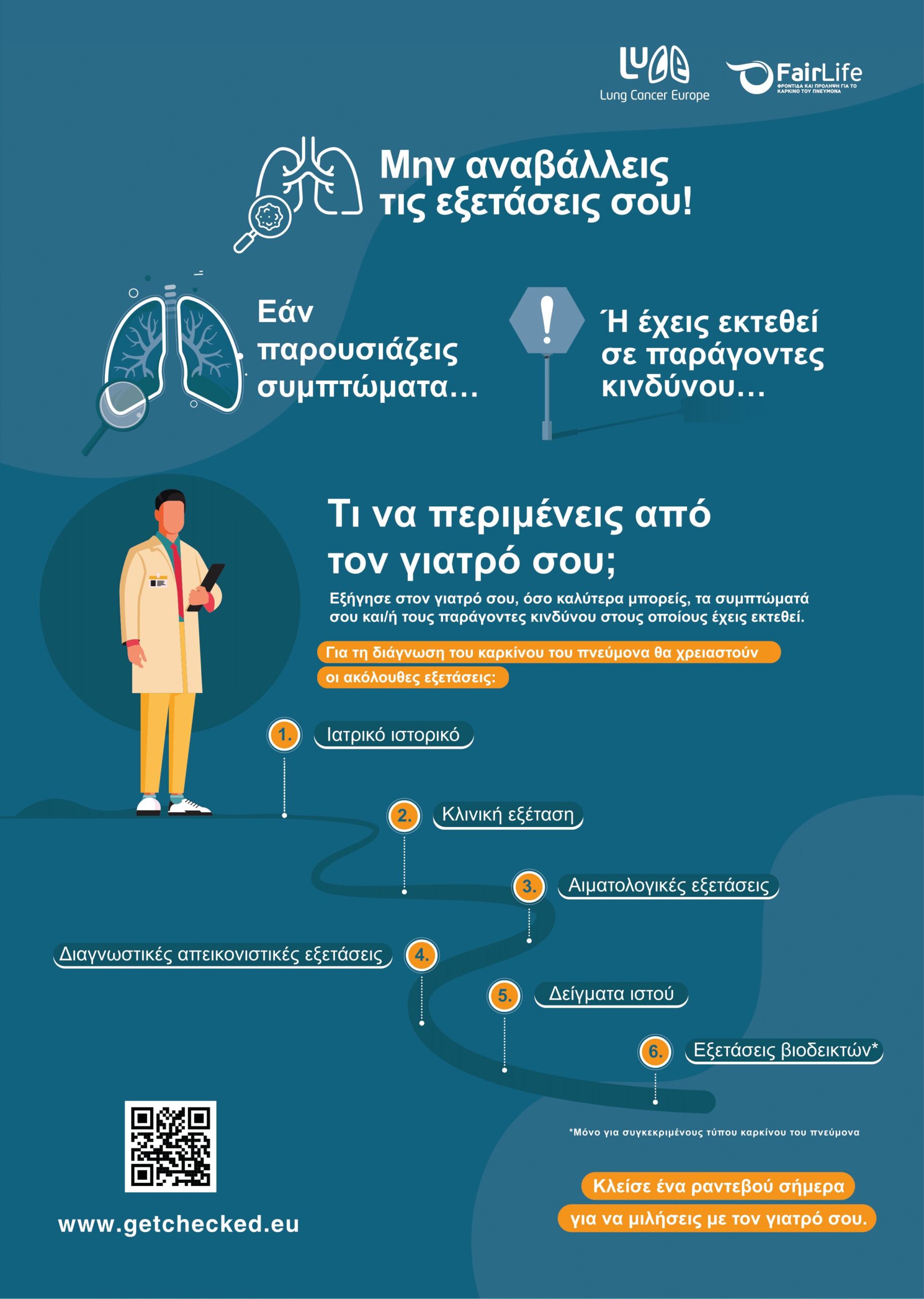 Εκστρατεία ευαισθητοποίησης για τον Καρκίνο του Πνεύμονα