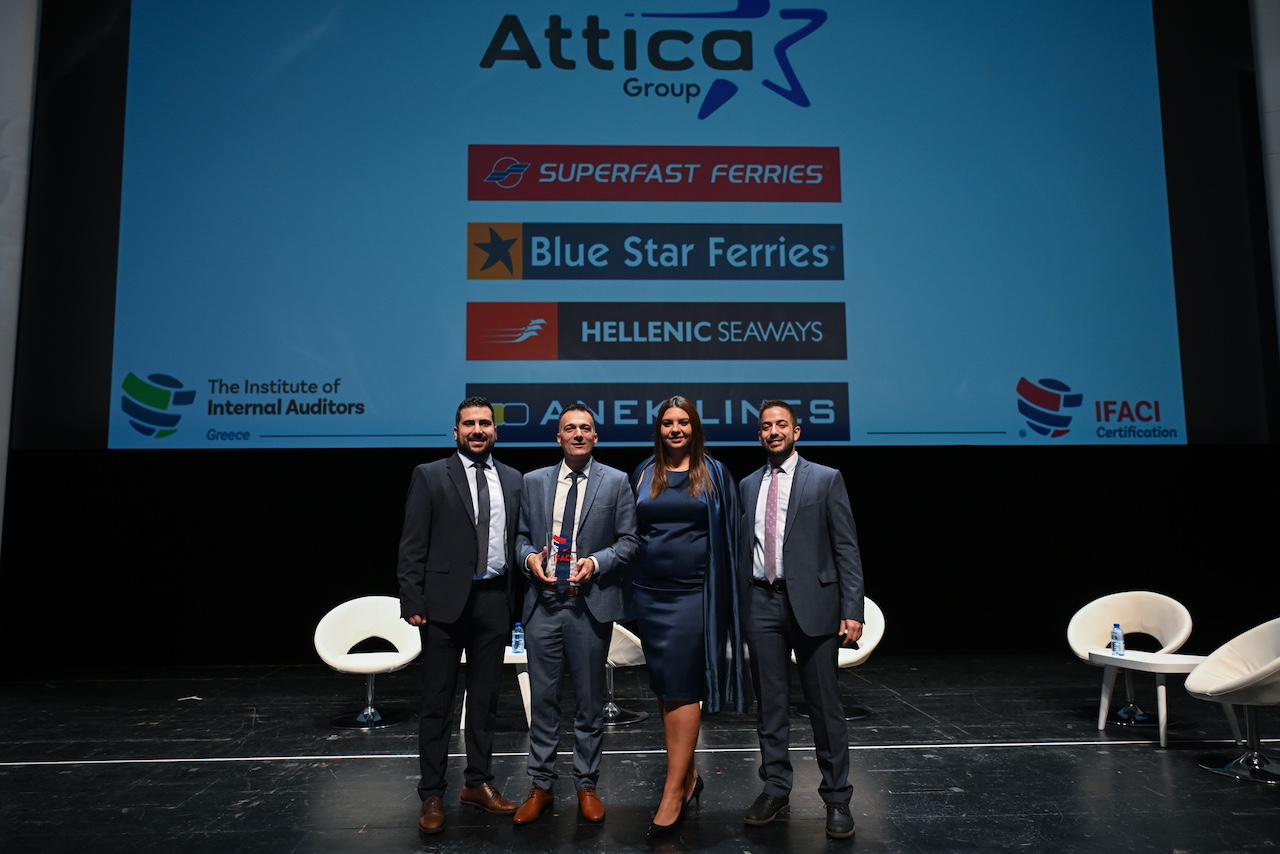 Attica Group: Πιστοποίηση για τη Διεύθυνση Εσωτερικού Ελέγχου