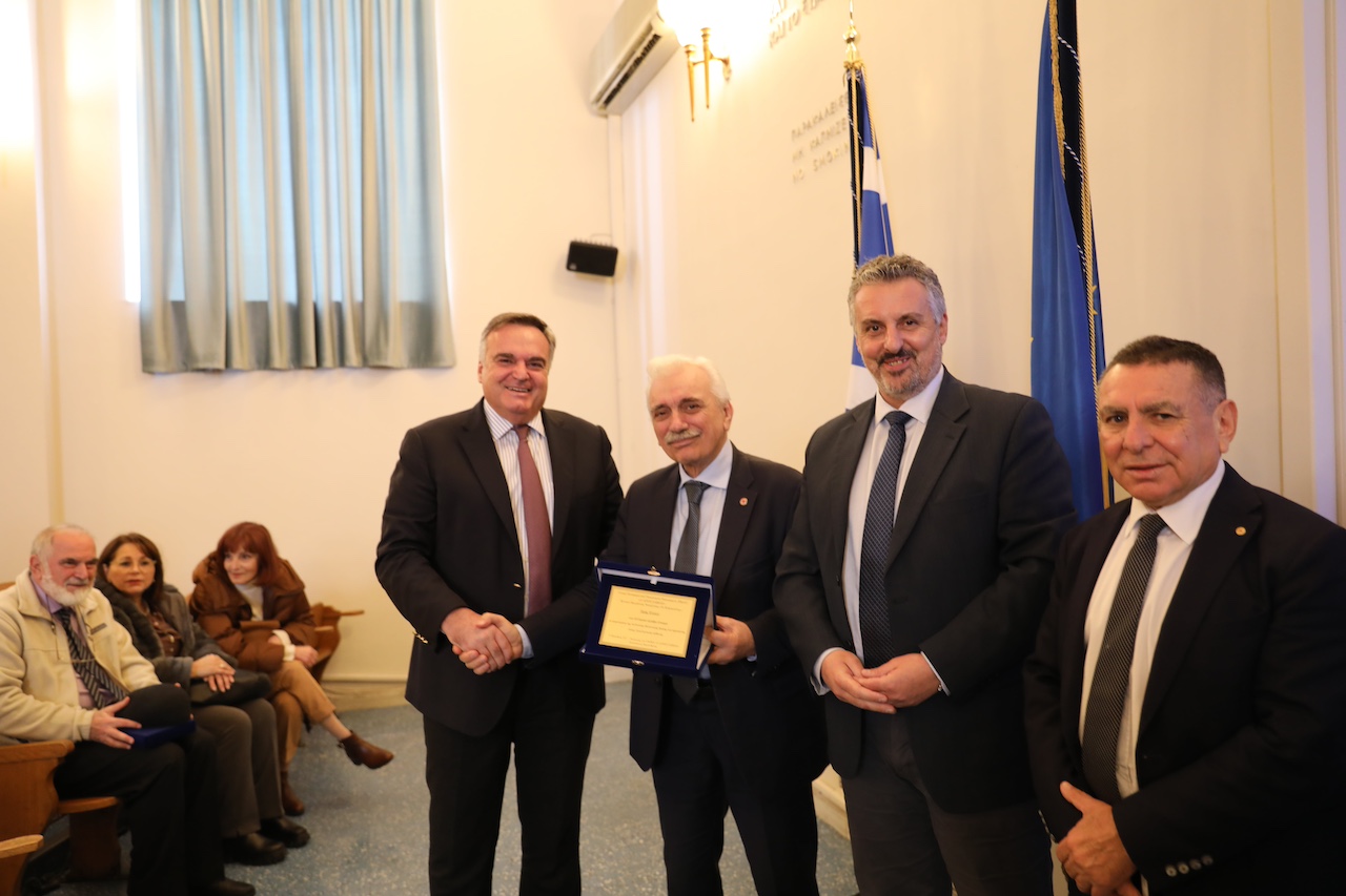 EEΣ: Βράβευση από το Νοσοκομείο «Ο Άγιος Σάββας»