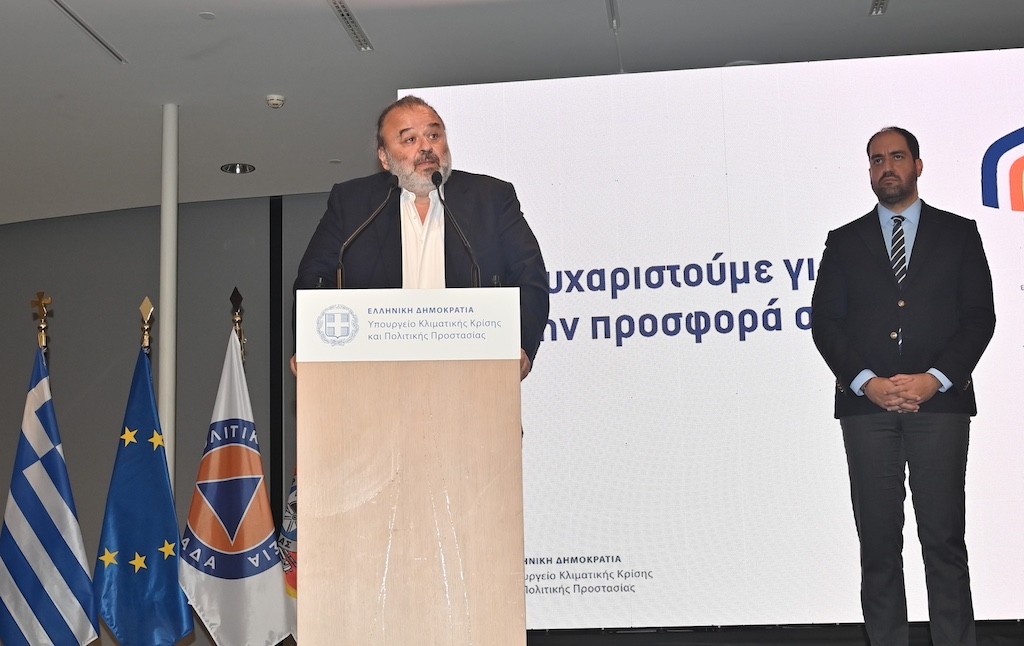 Μ.Ηλιόπουλος & Seajets: Tιμή για τις επιχειρήσεις πυρόσβεσης