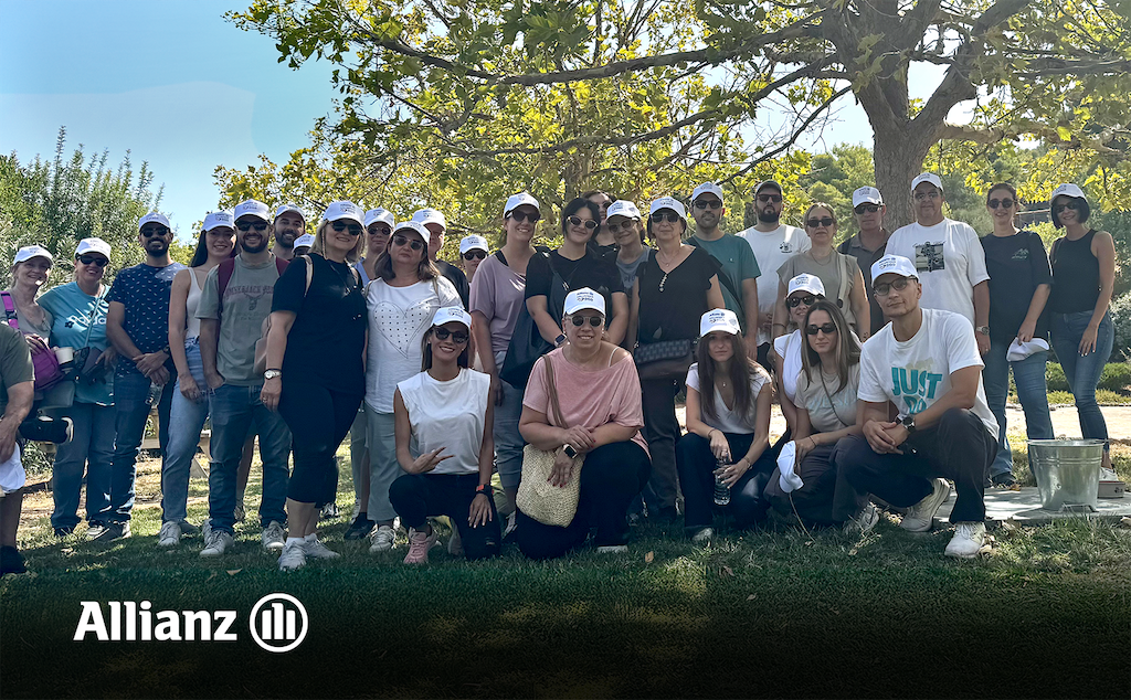 Allianz: 1.248 ώρες σε εθελοντικές δράσεις από τους εργαζόμενους